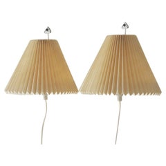 Model 203 Wall Lights by Henning Seidelin for Le Klint, Denmark, 1960s, Set of 2