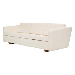 Vintage Model 205 Sofa in Cream Bouclé by Børge Mogensen for Fredericia