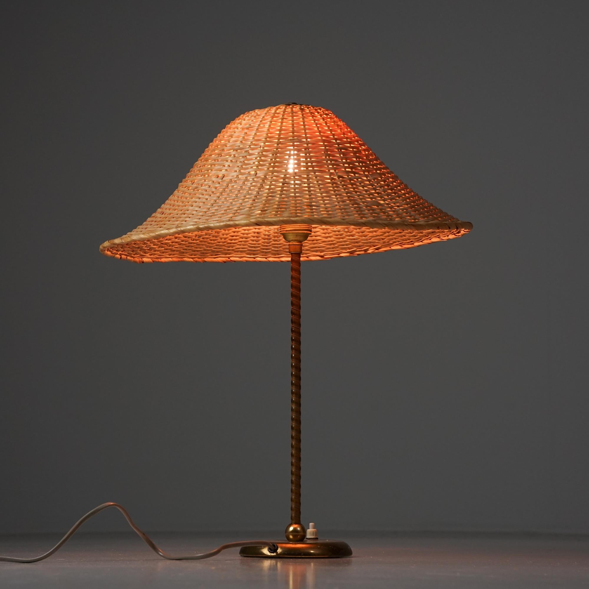 Lámpara de mesa Model 2059, Lisa Johansson-Pape, Orno Oy, años 50 en venta 1