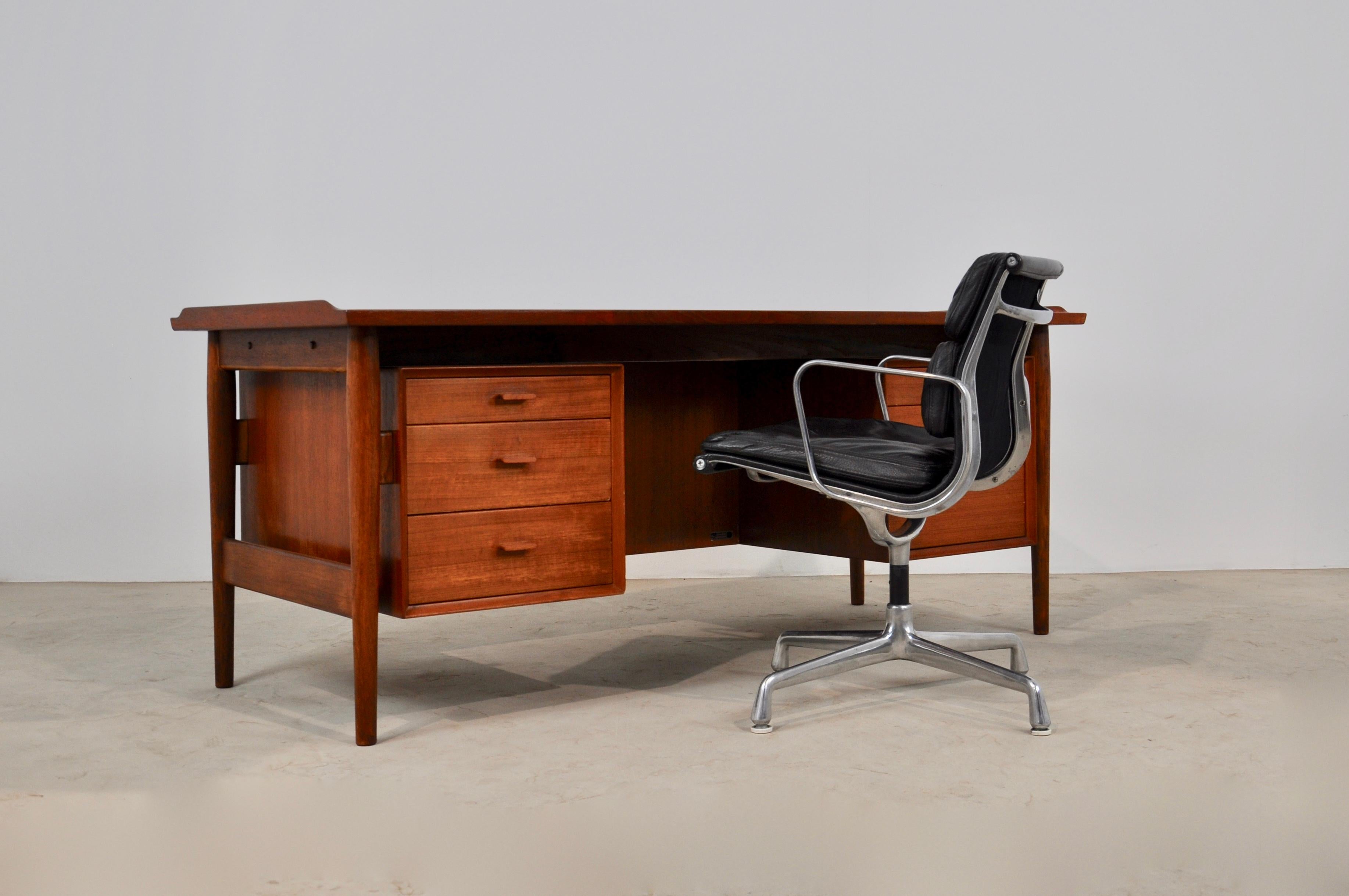 Model 207 Desk by Arne Vodder for Sibast, 1960s 4