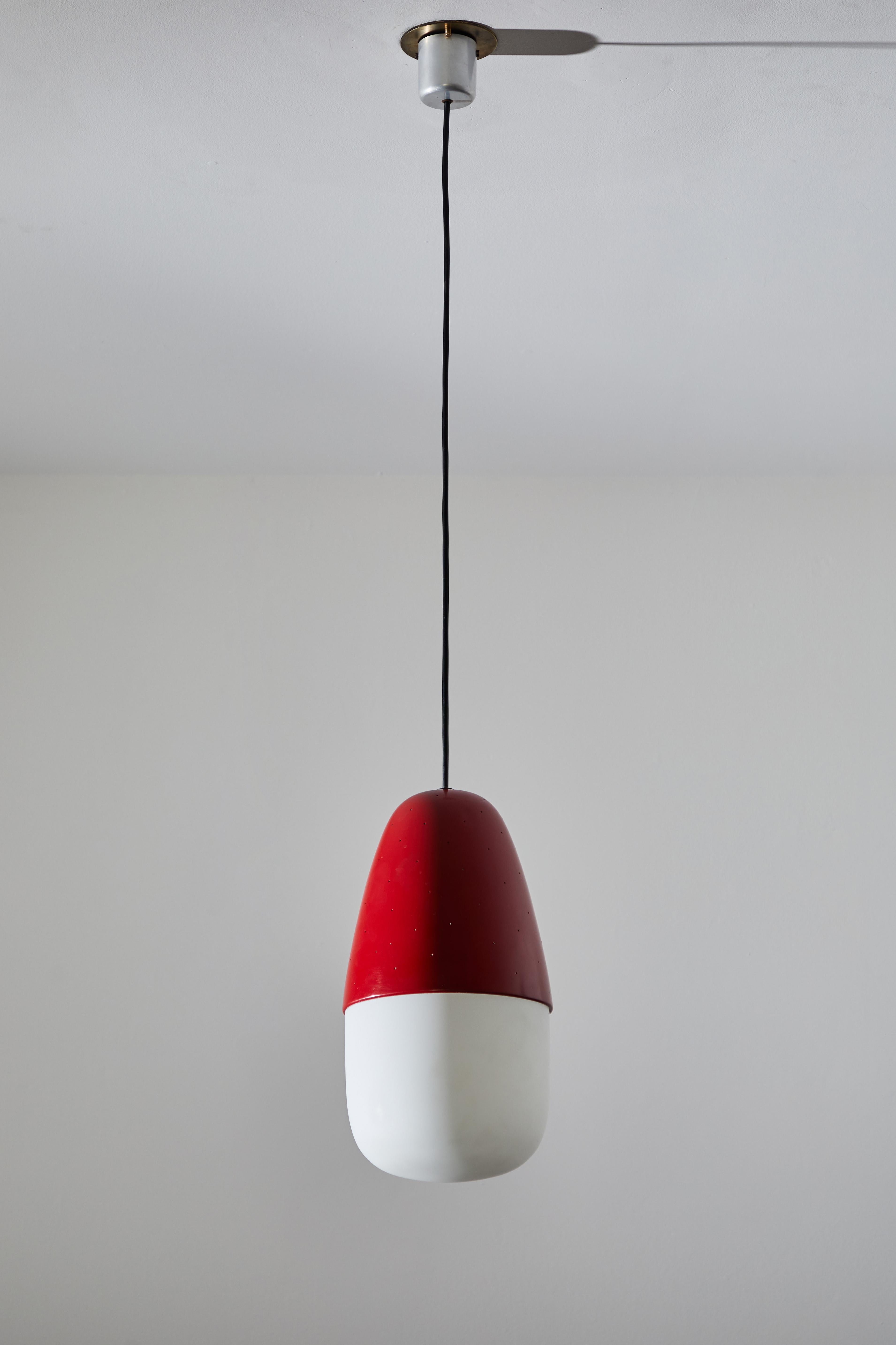 Hängeleuchte Modell 2079 von Gino Sarfatti für Arteluce im Zustand „Gut“ im Angebot in Los Angeles, CA