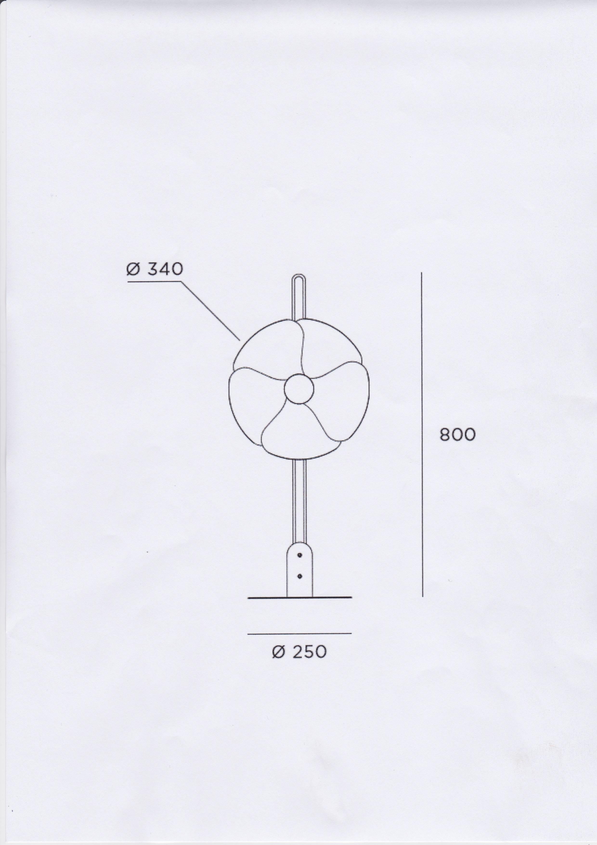 Chrome Model 2093-80, Olivier Mourgue 1968 Standing/Table 'Flower' Lamp For Sale