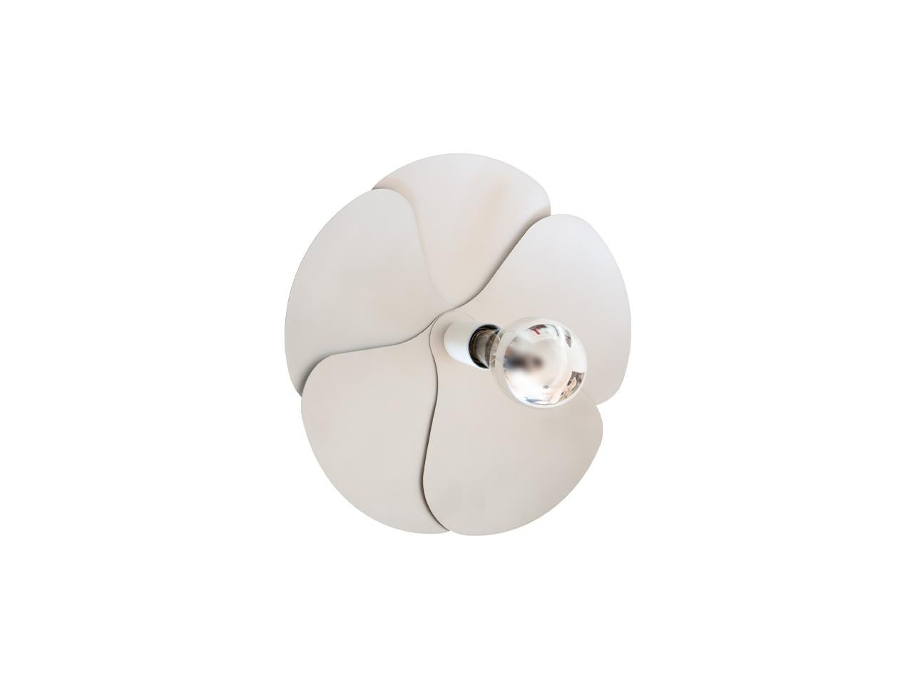 Polished Model 2093-A Olivier Mourgue 'Flower' Wall Applique  Sconce.   Available Now  For Sale