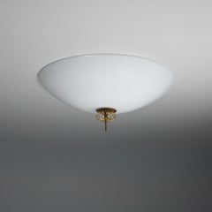 Model 2093 Scandinavian Modern Flush Mount, Paavo Tynell, Idman Oy