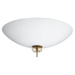 Model 2093 Scandinavian Modern Flush Mount, Paavo Tynell, Idman Oy
