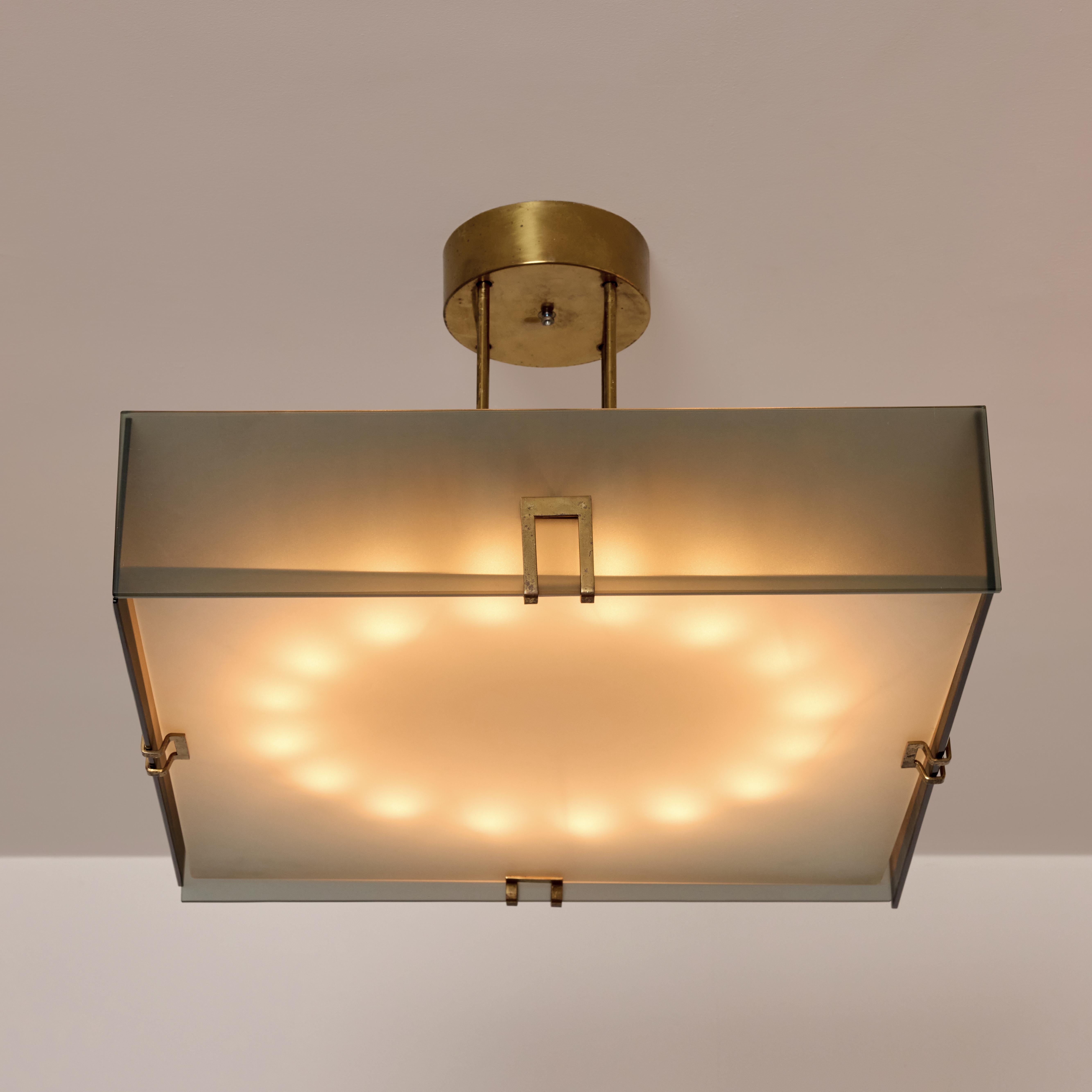 Patinated Single Model 2098 by Max Ingrand for Fontana Arte For Sale