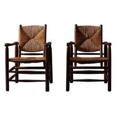 Model 21 Armchairs by Charlotte Perriand