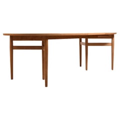 Model 212 Danish Oak Dining Table by Arne Vodder 1960s