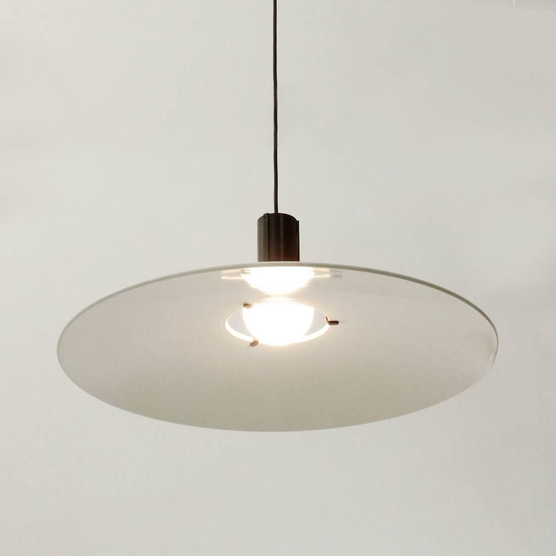 Late 20th Century Model 2133 Pendant Lamp by Gino Sarfatti for Arteluce, 1970s