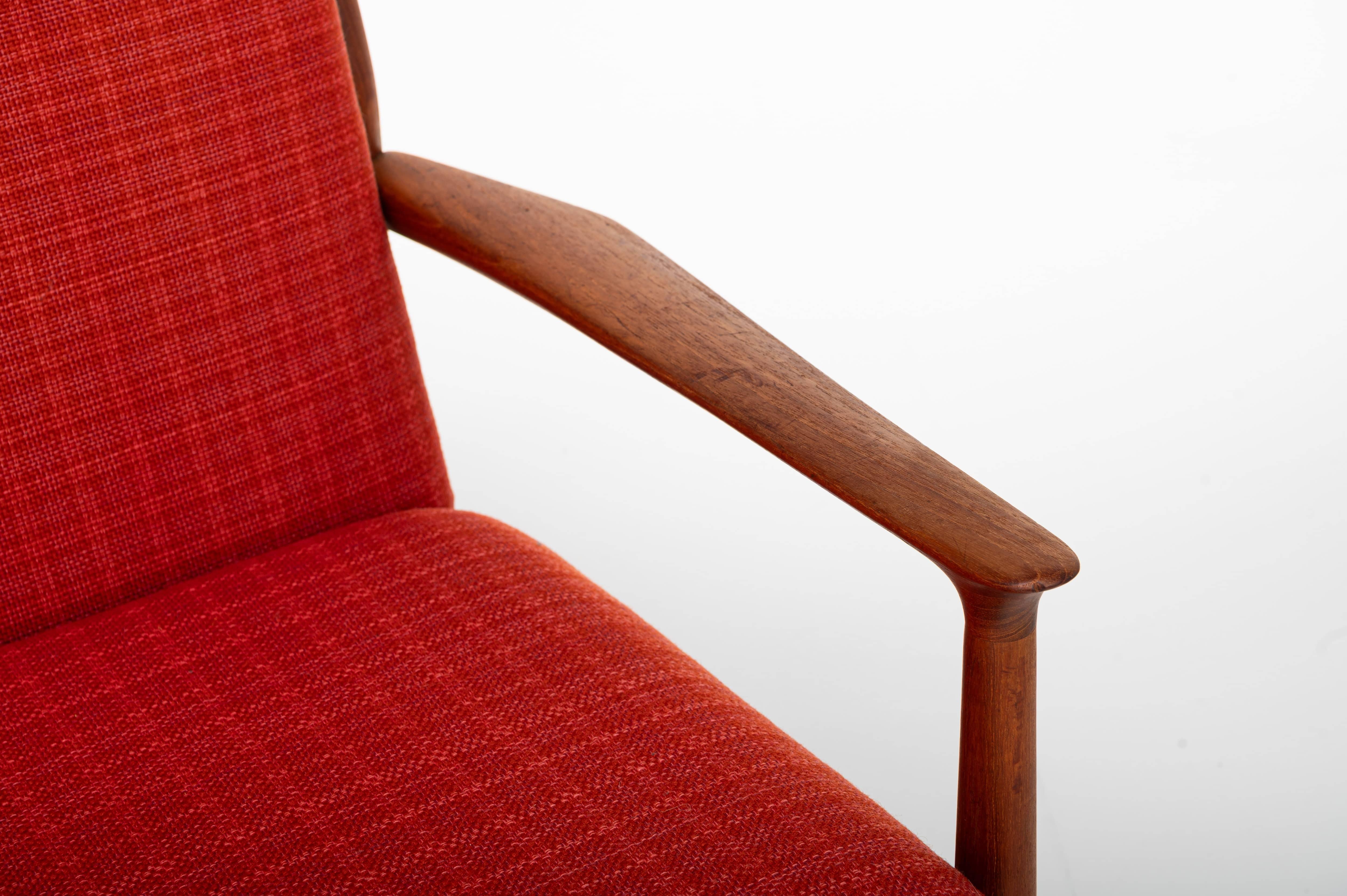 Sofa Modell 218 von Grete Jalk für Glostrup Mobelfabrik im Angebot 3
