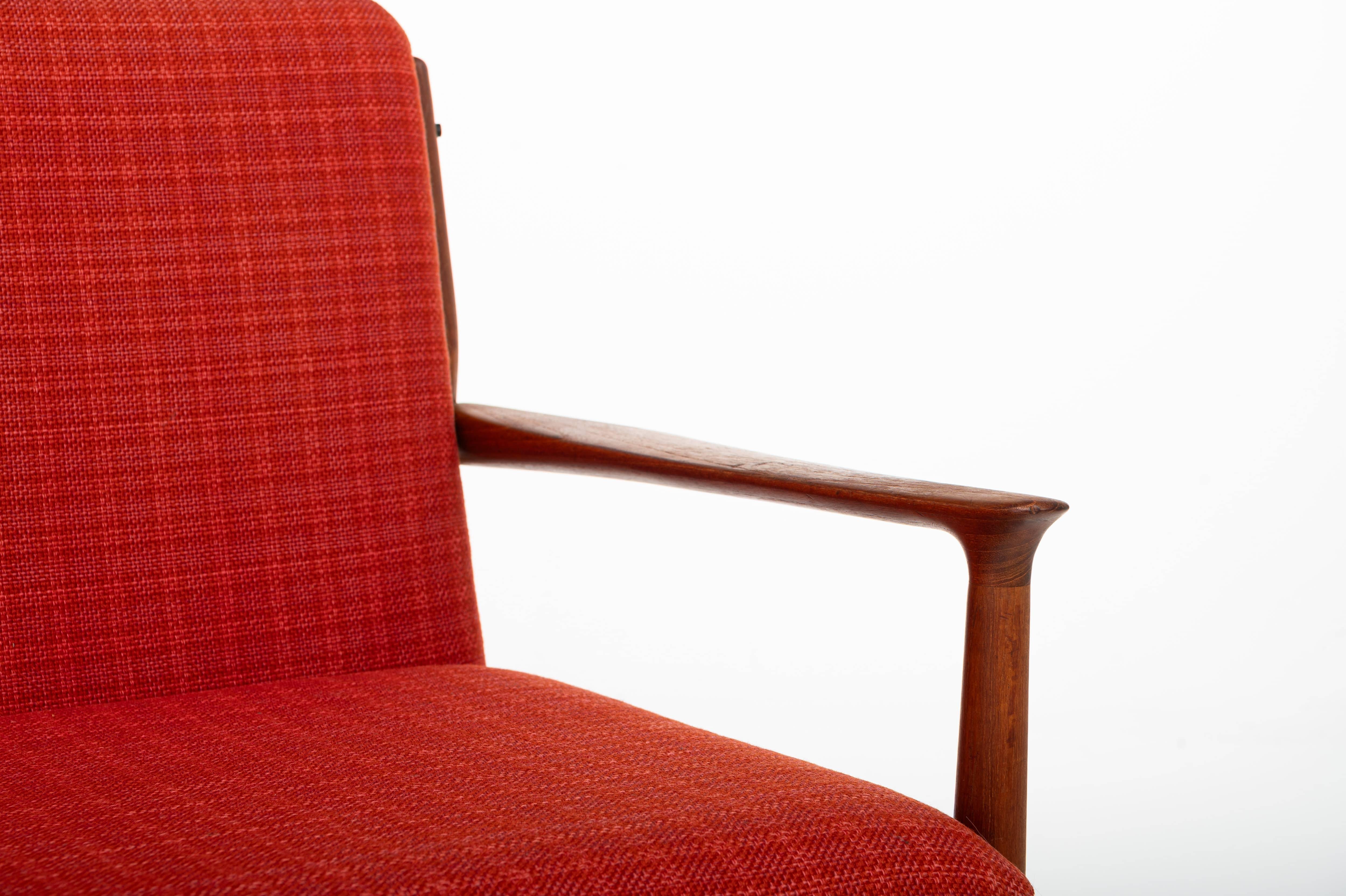 Sofa Modell 218 von Grete Jalk für Glostrup Mobelfabrik im Angebot 4