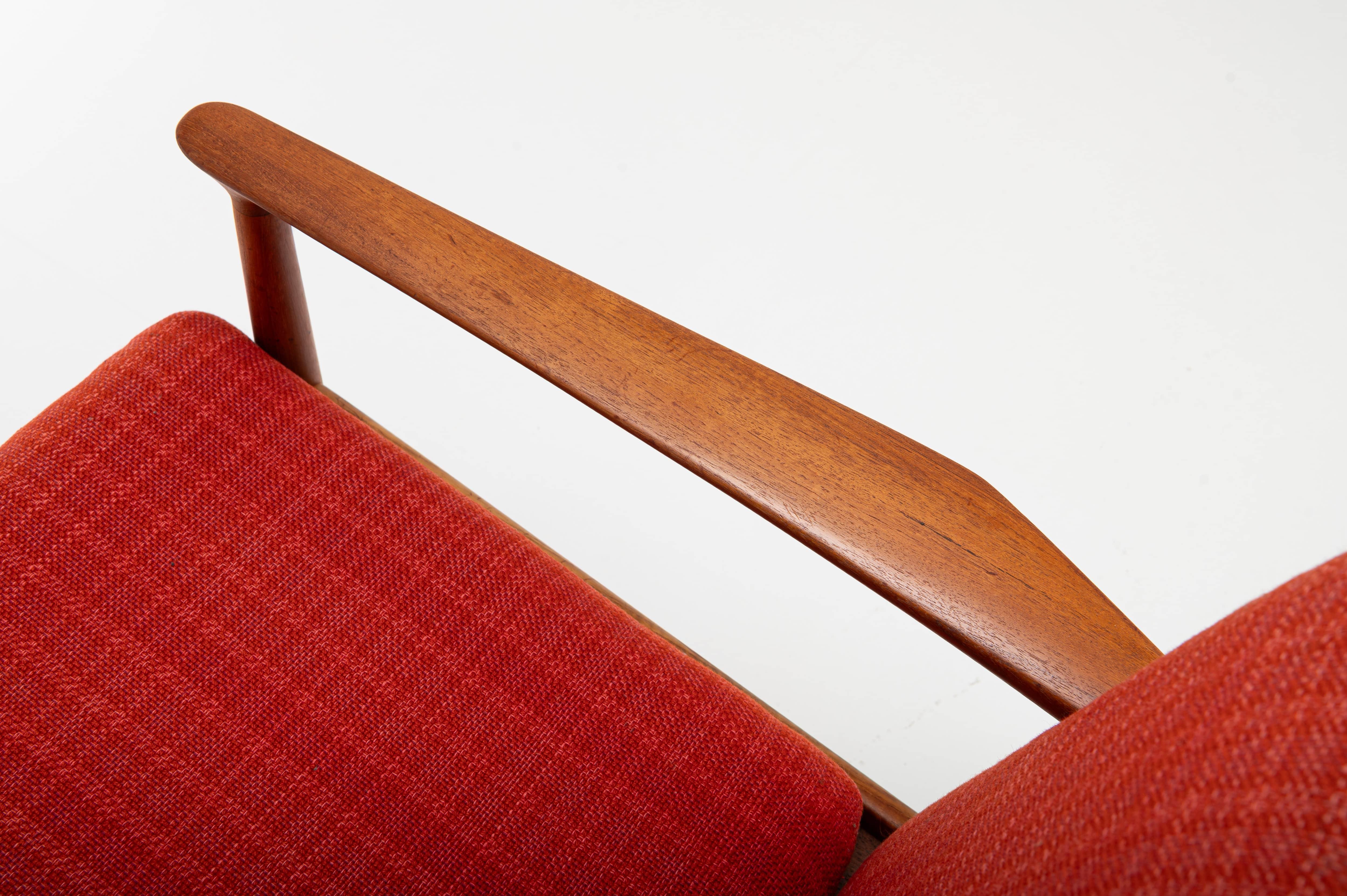 Sofa Modell 218 von Grete Jalk für Glostrup Mobelfabrik im Angebot 13