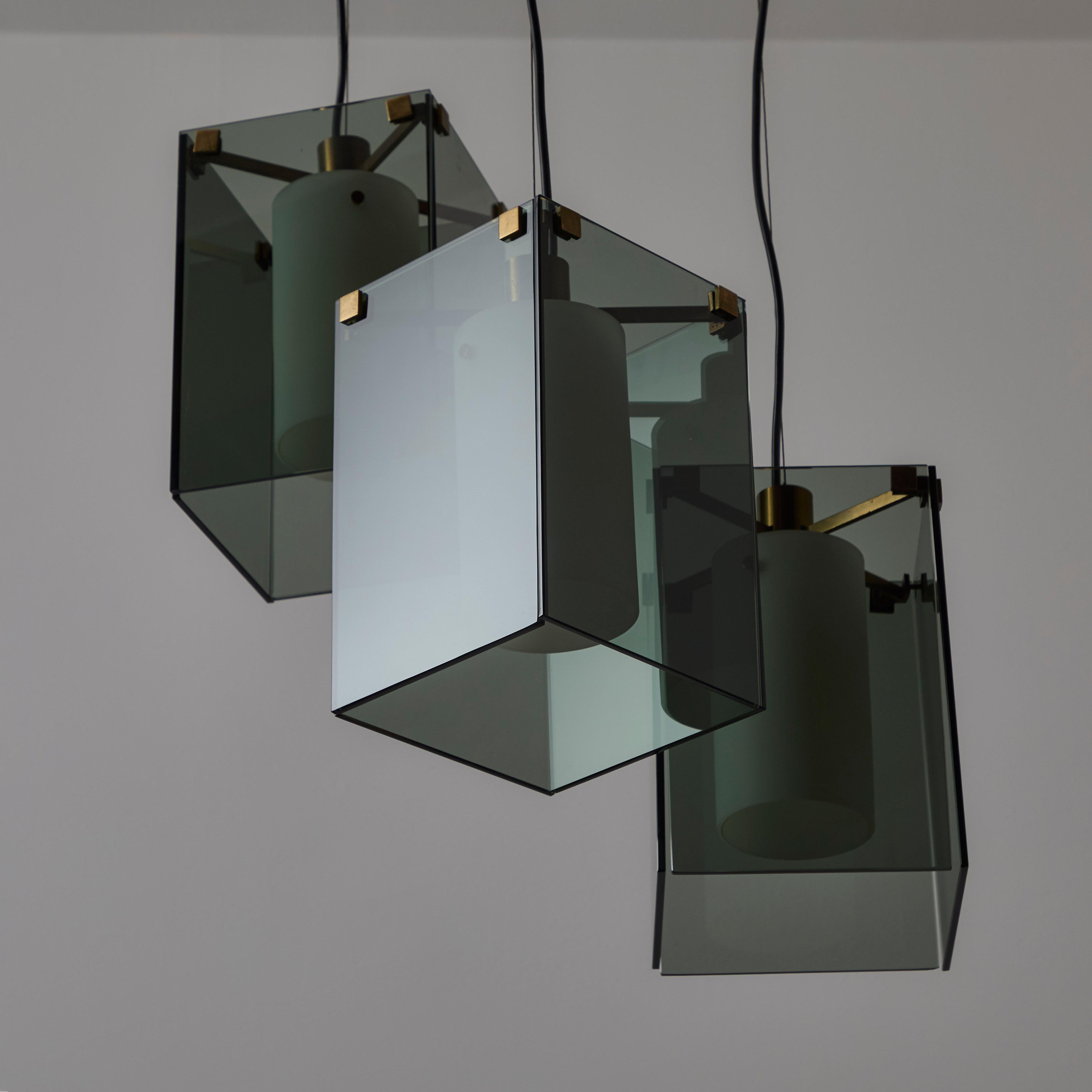 Suspension modèle 2211 de Max Ingrand pour Fontana Arte en vente 7