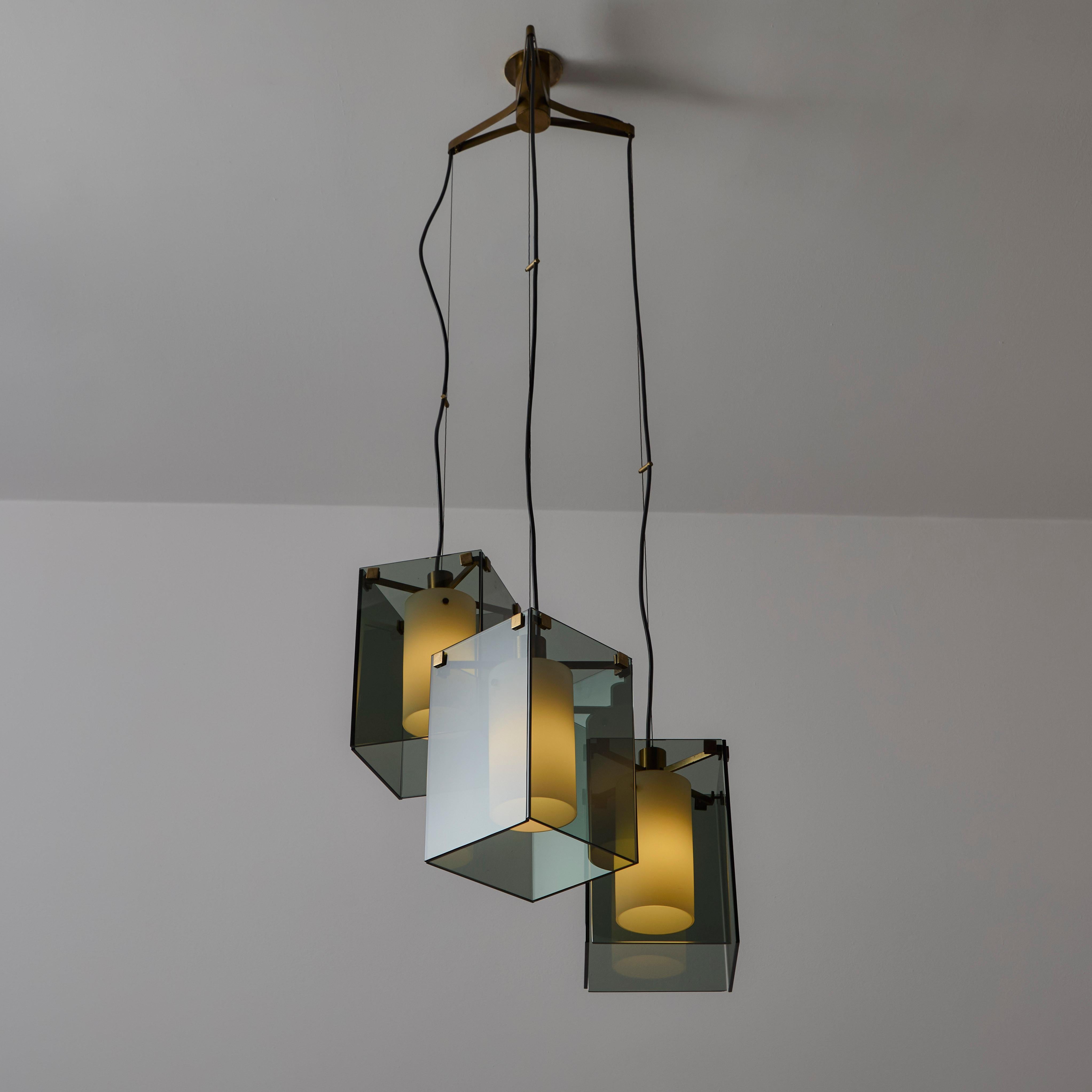 Suspension modèle 2211 de Max Ingrand pour Fontana Arte en vente 9