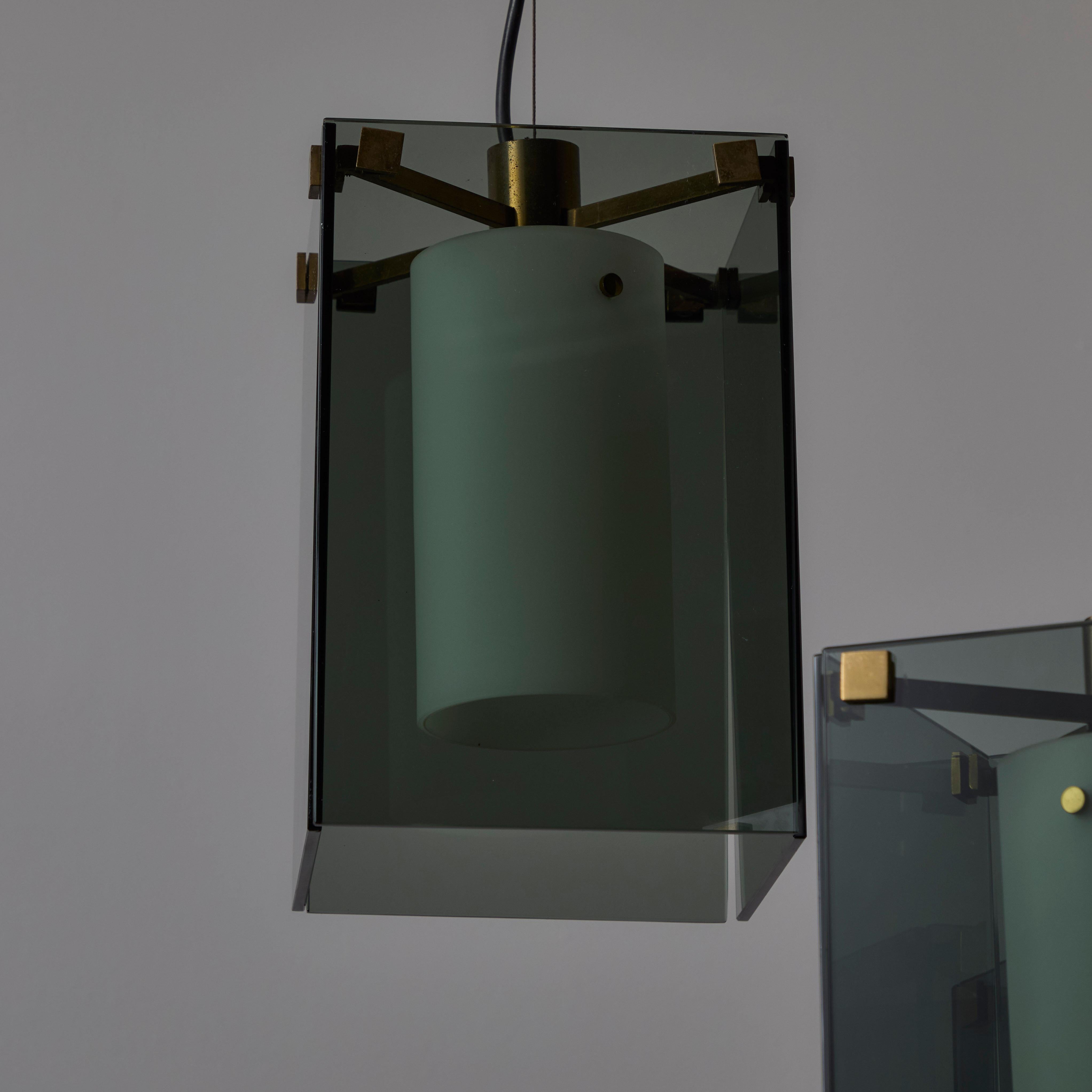 Suspension modèle 2211 de Max Ingrand pour Fontana Arte en vente 1
