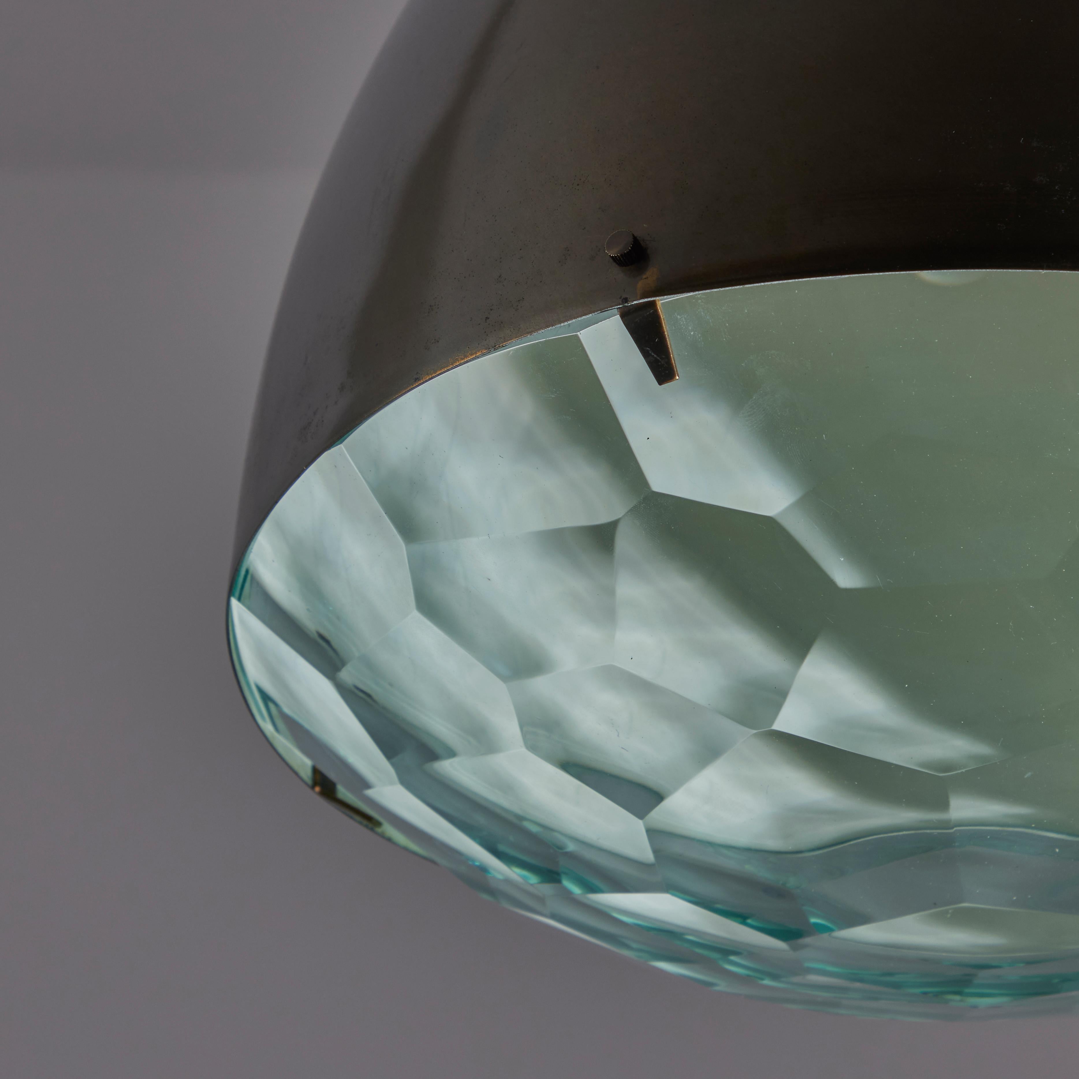 Model 2220 Ceiling Light by Max Ingrand for Fontana Arte For Sale 2