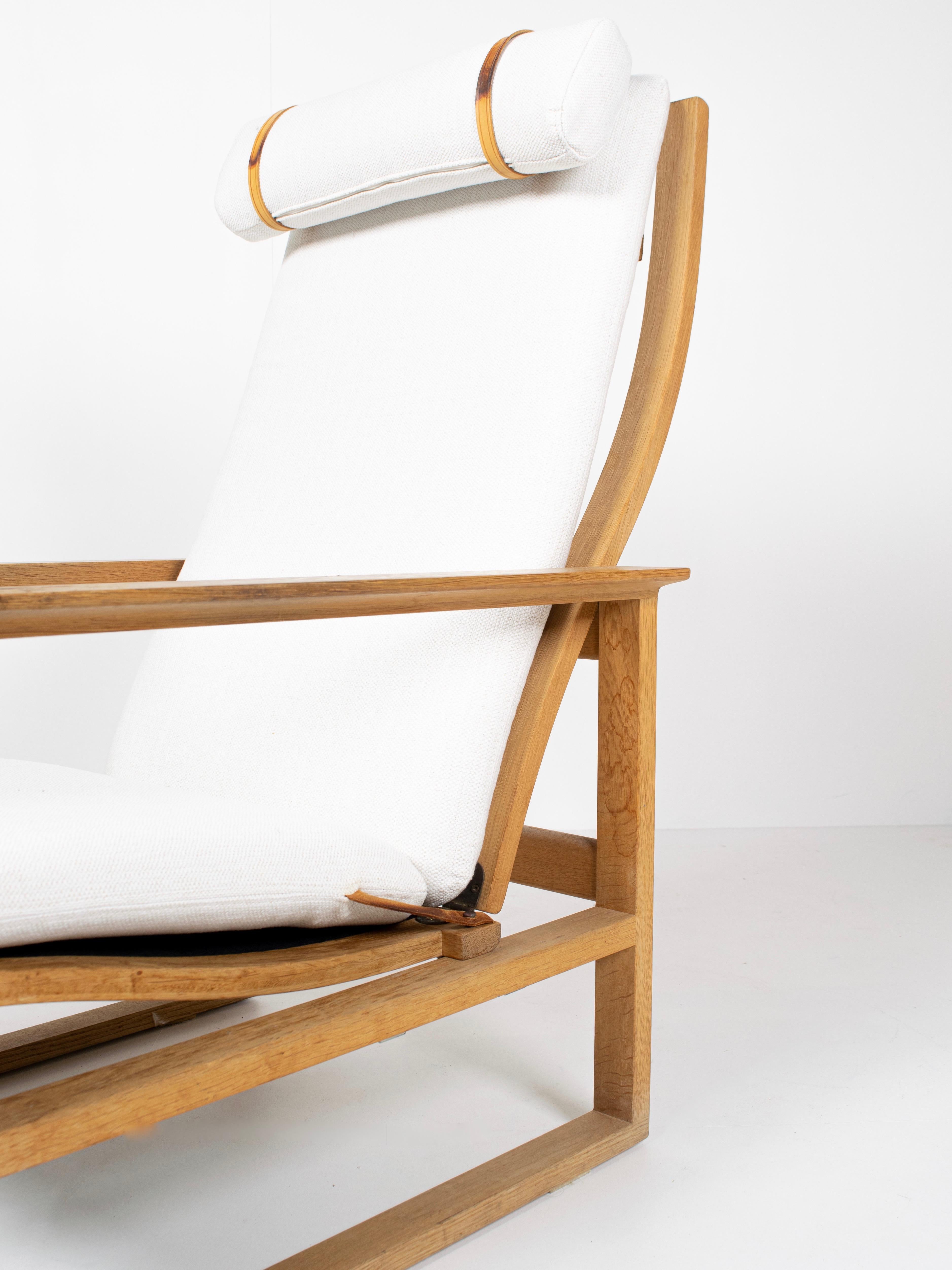 Model 2254 Lounge Chair by Børge Mogensen for Fredericia Stolefabrik, 1960s For Sale 1