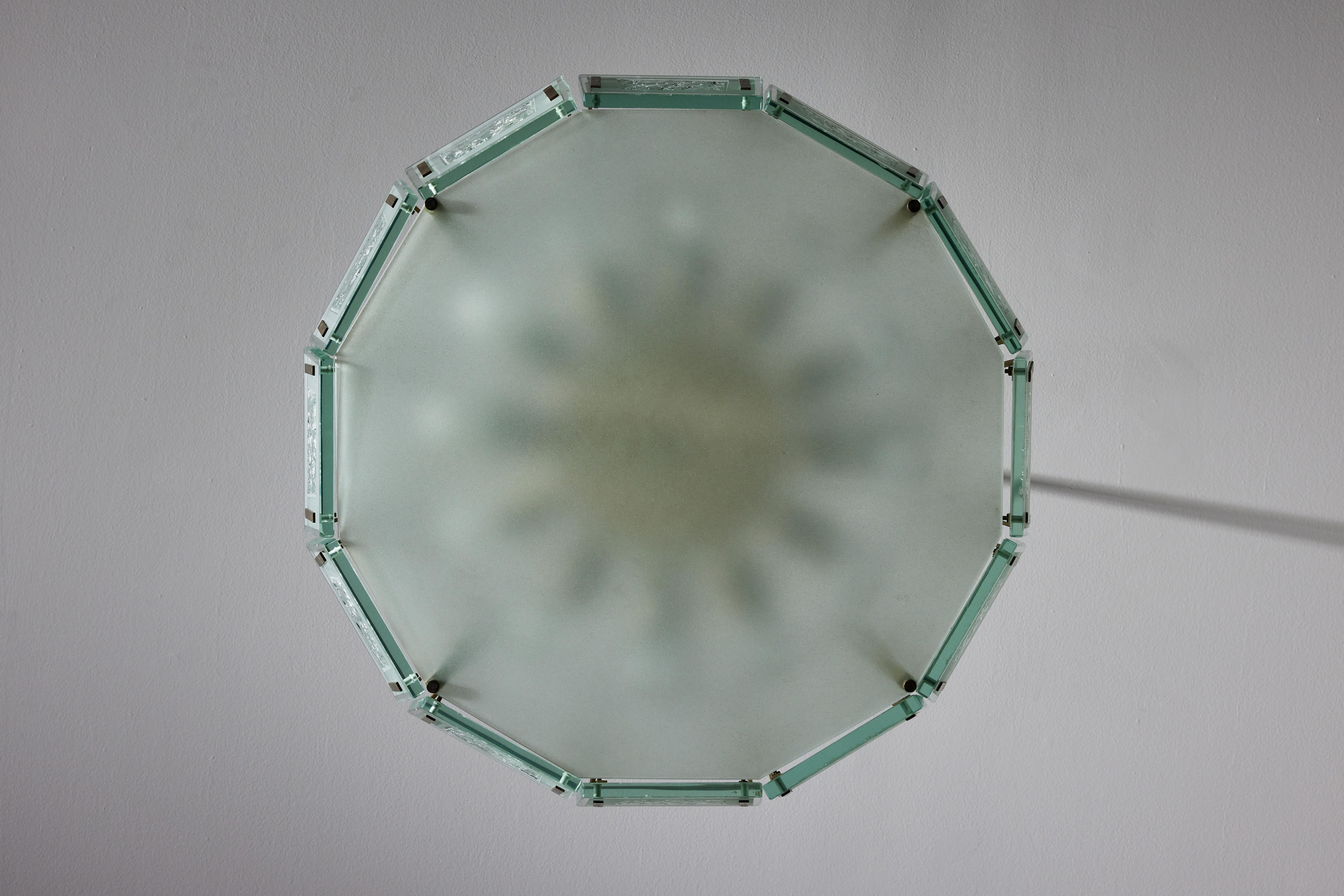 Model 2270 Ceiling Light by Max Ingrand 1