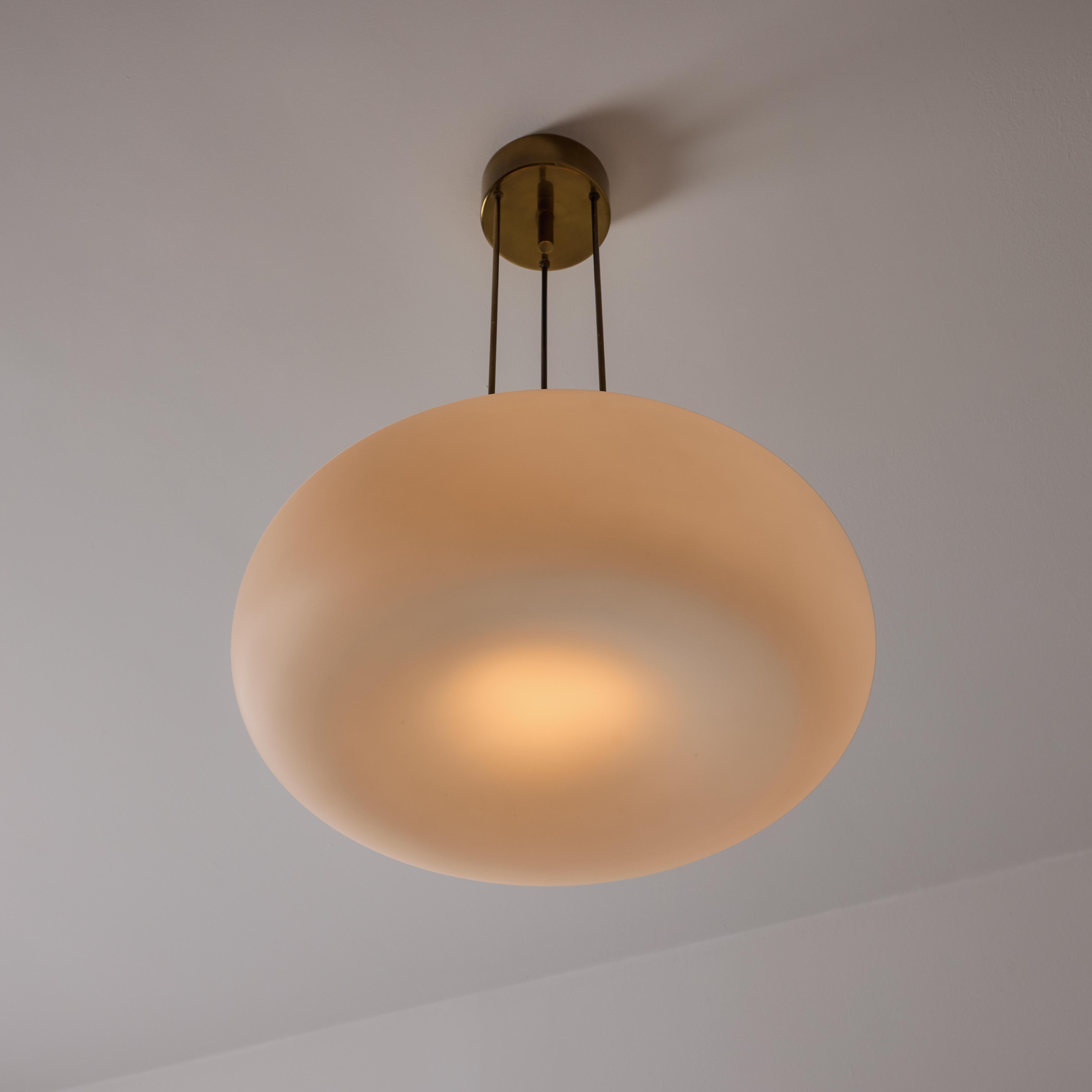 Plafoniera Model 2356 di Max Ingrand per Fontana Arte 3