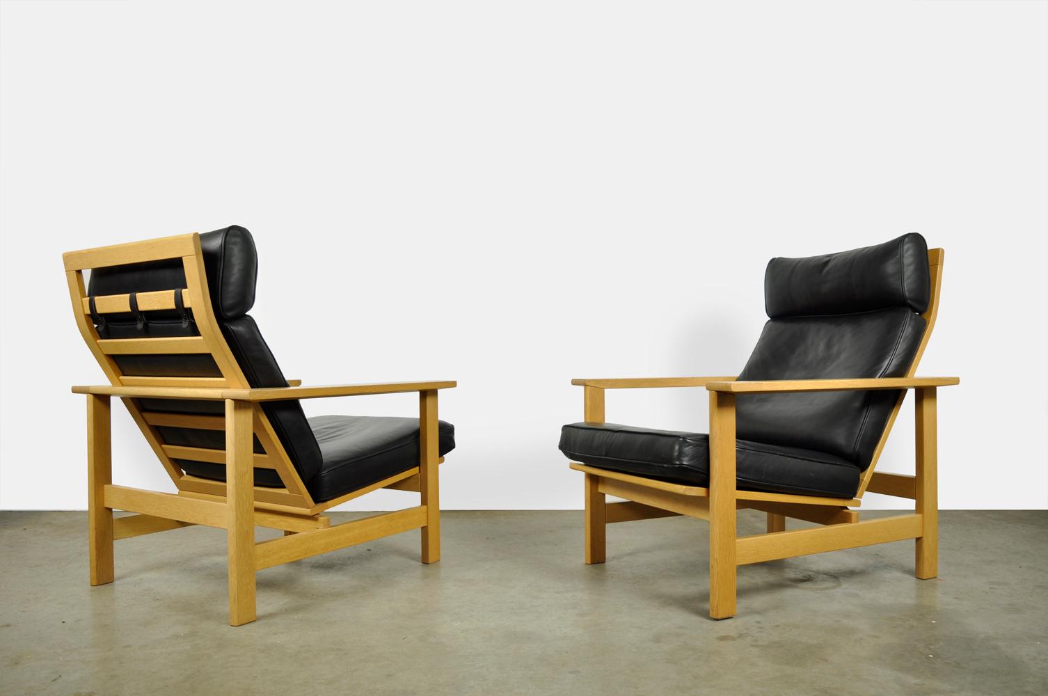 Scandinavian Modern Model 2461 Lounge Chair by Søren Holst for Frederica Stolefabrik, Denmark, 1980s