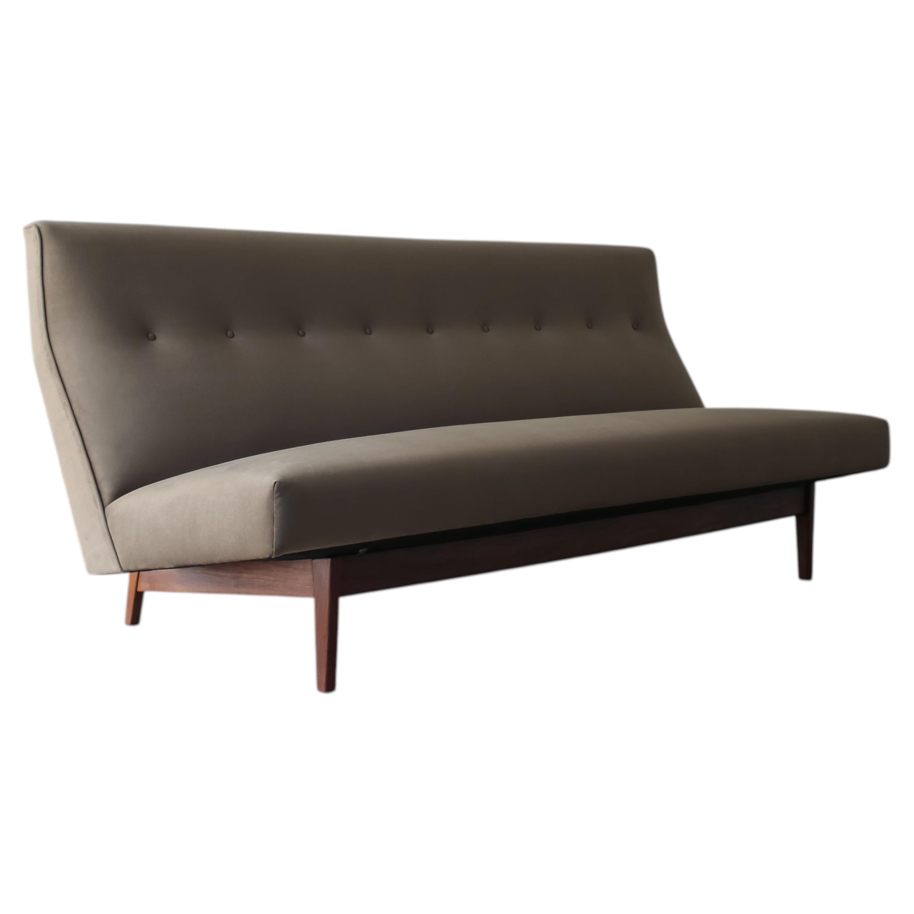 Model 250 Armless Sofa by Jens Risom For Sale