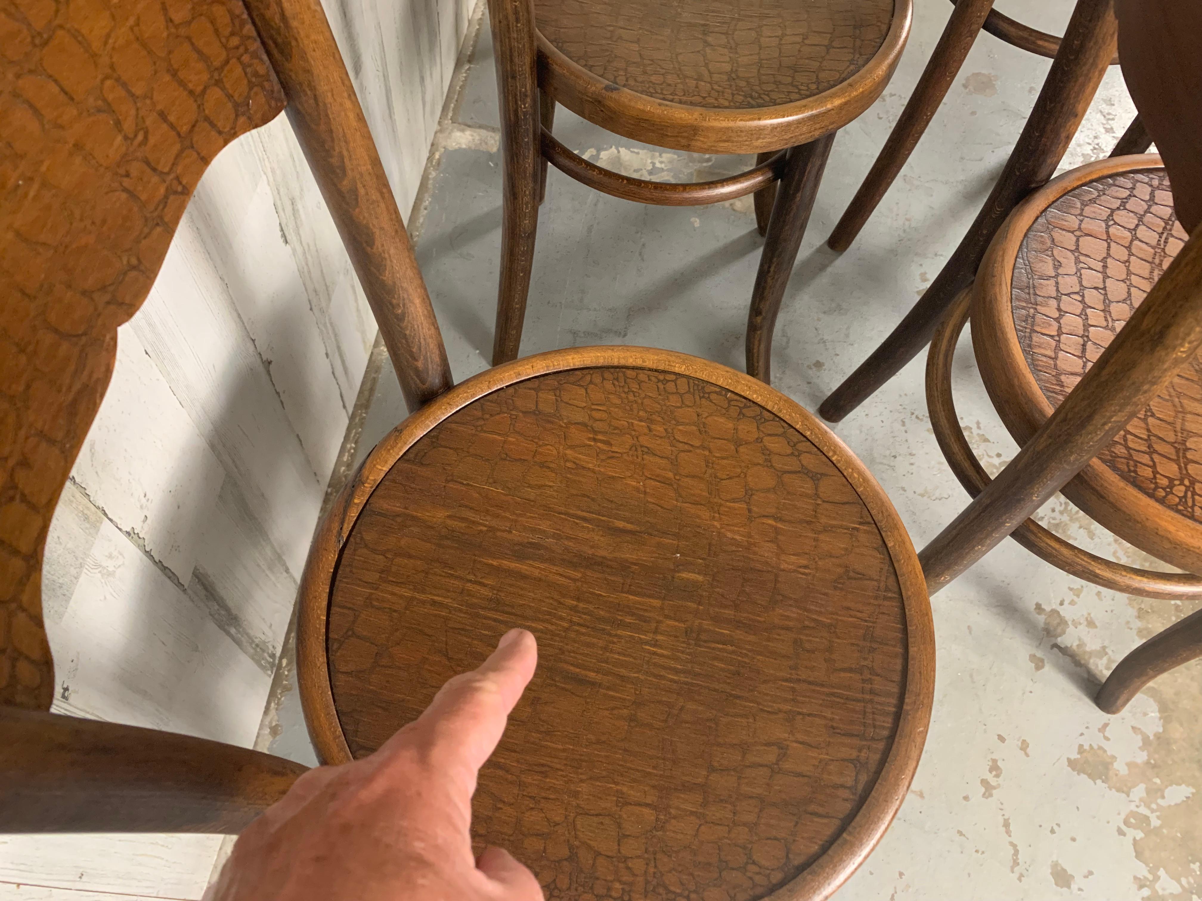 Model 255 Thonet Bentwood Chairs 