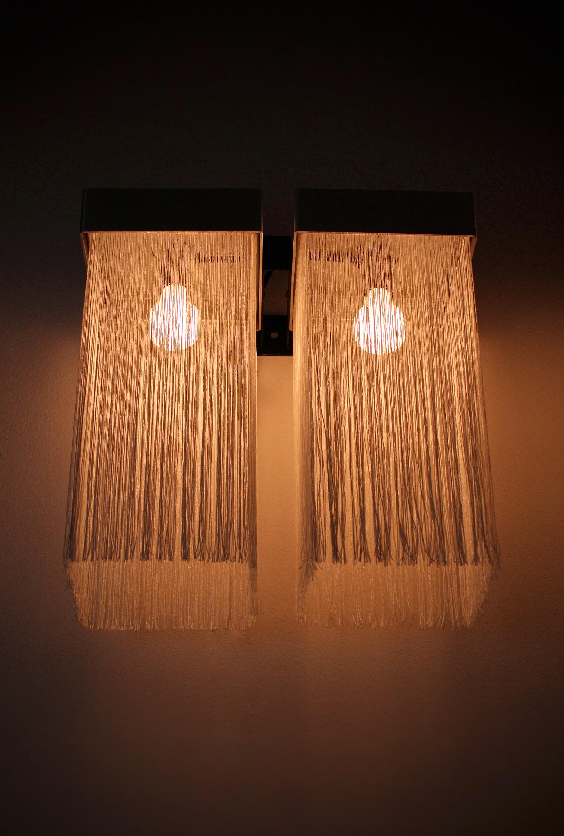 Pair of Model 259/2 wall lamps by Massimo Vignelli for Arteluce, 1964 For Sale 6