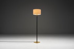 Model "2822" Floor Lamp with Geometric Elements by KLK, Sweden Mid-20th Century