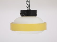 "Model 3010" Semi-Flush Mount Light by Gino Sarfatti for Arteluce, Italy, 1959