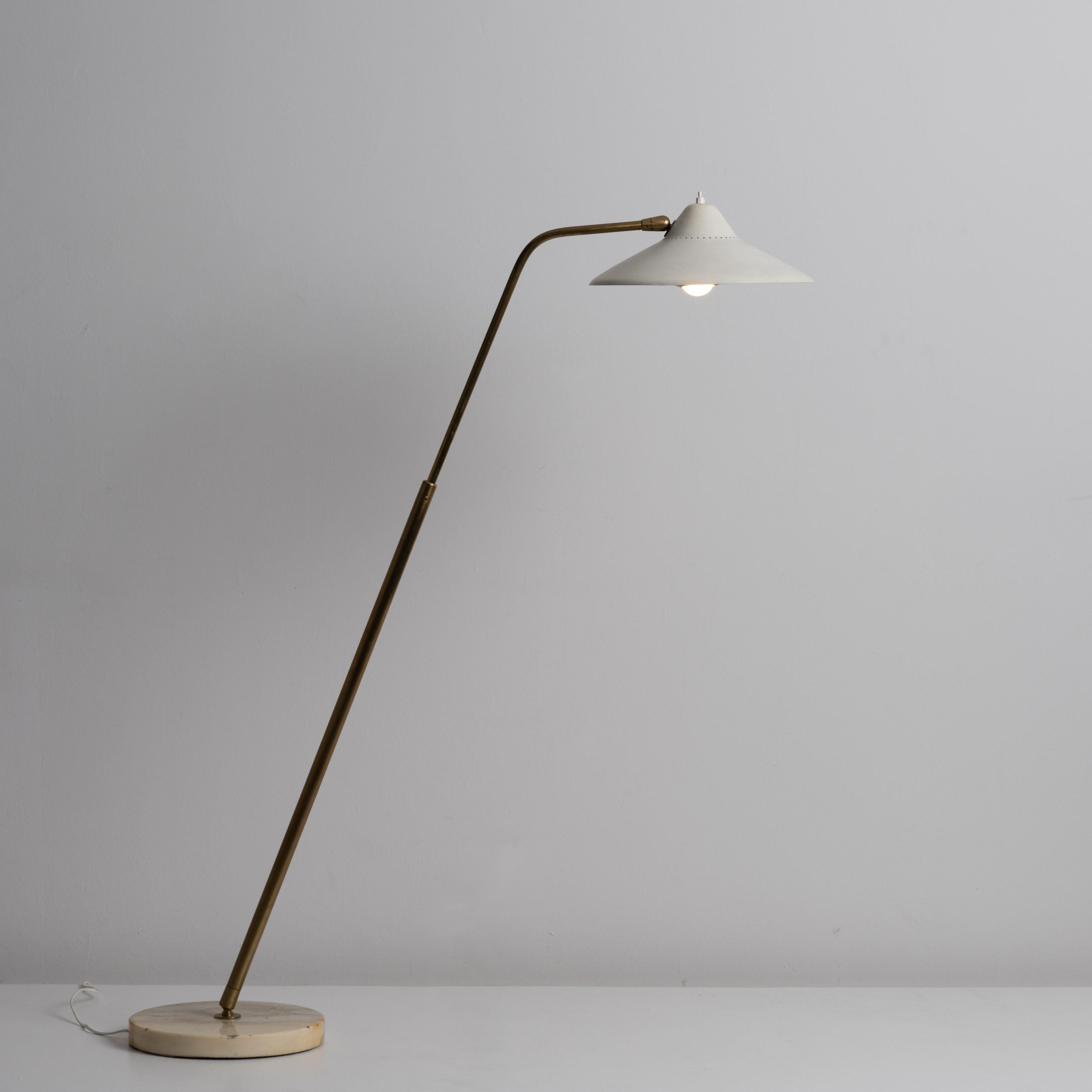 Aluminum Model 301C Floor Lamp by Giuseppe Ostuni for Oluce  For Sale