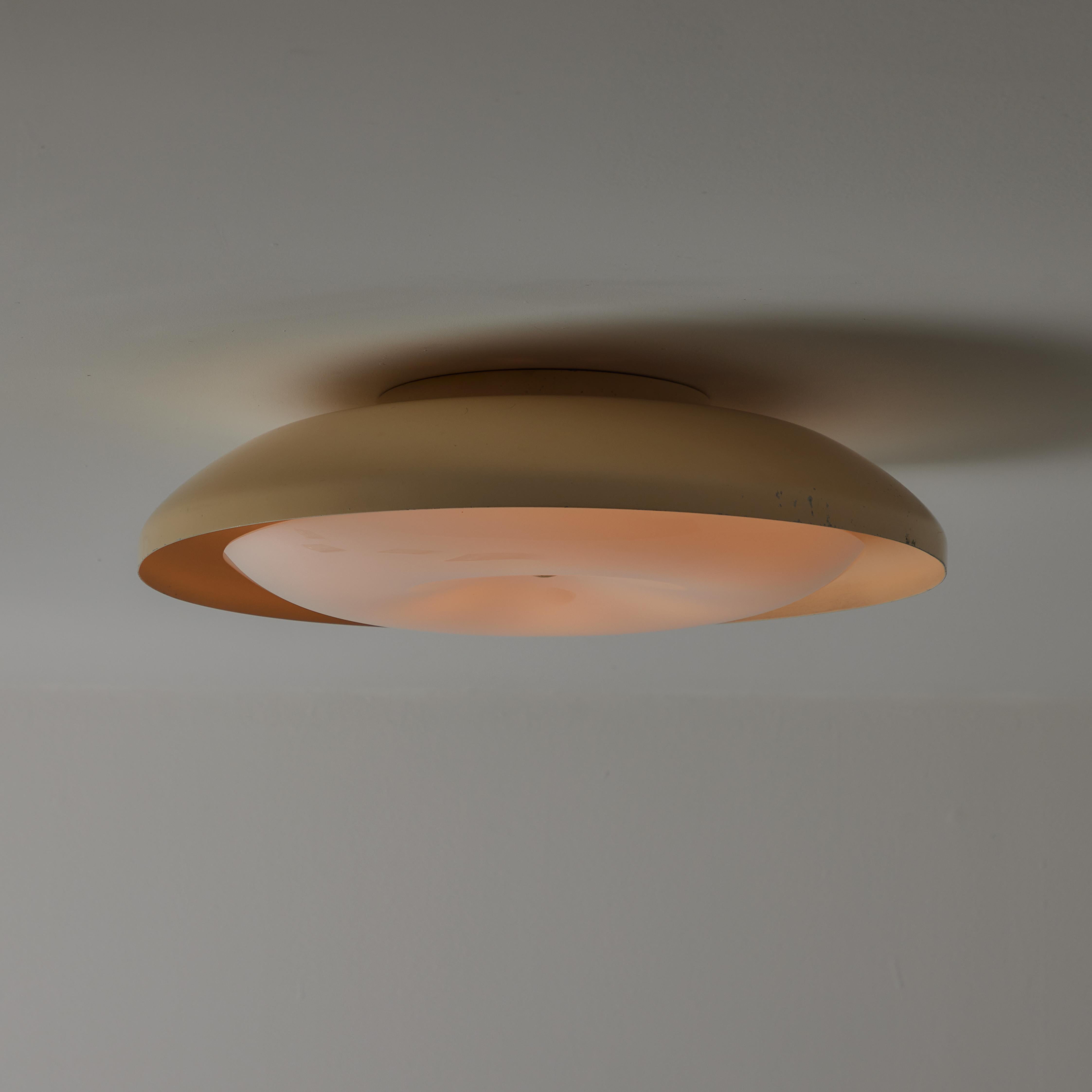 Model 3020 Flush Mount by Gino Sarfatti for Arteluce For Sale 2