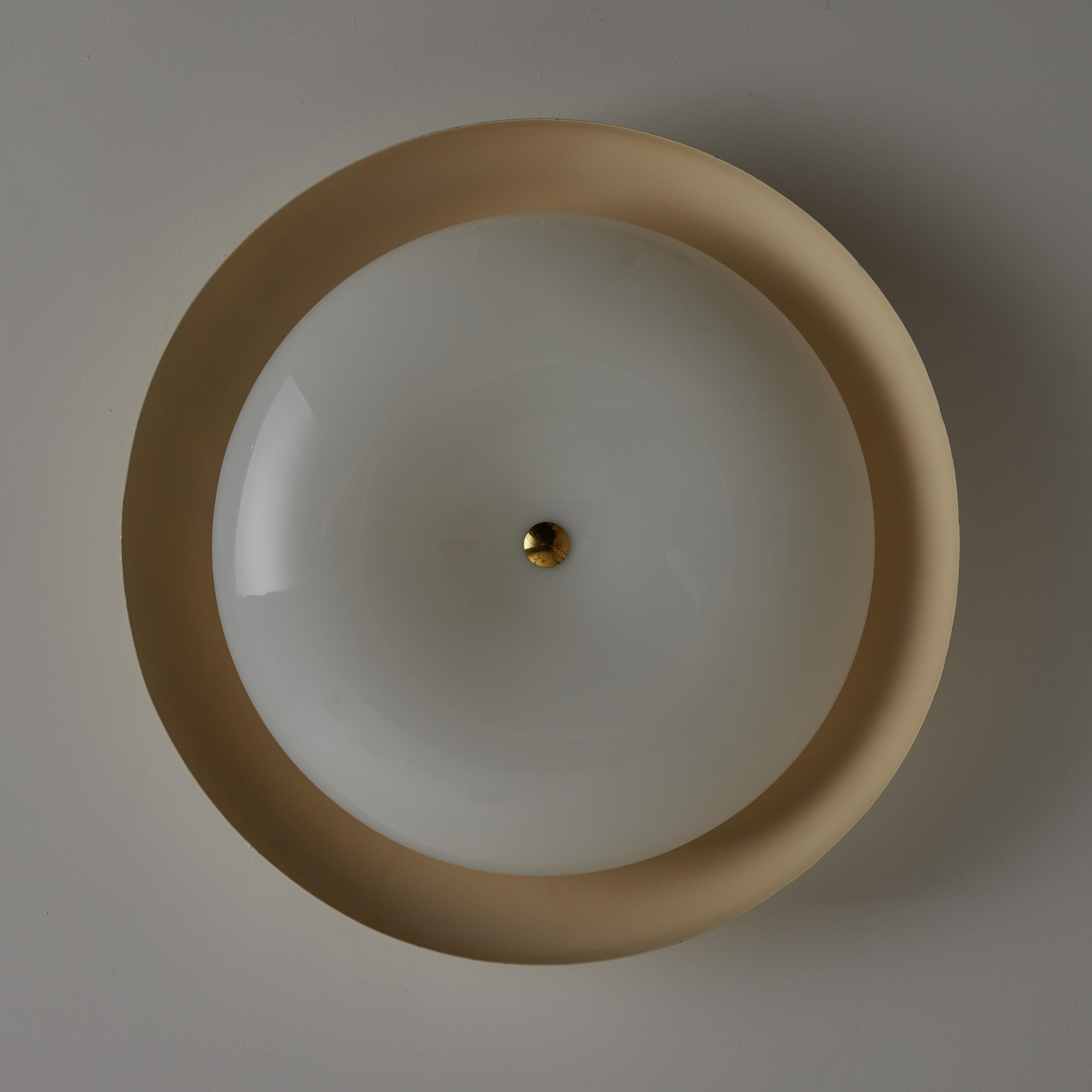 Italian Model 3020 Flush Mount by Gino Sarfatti for Arteluce