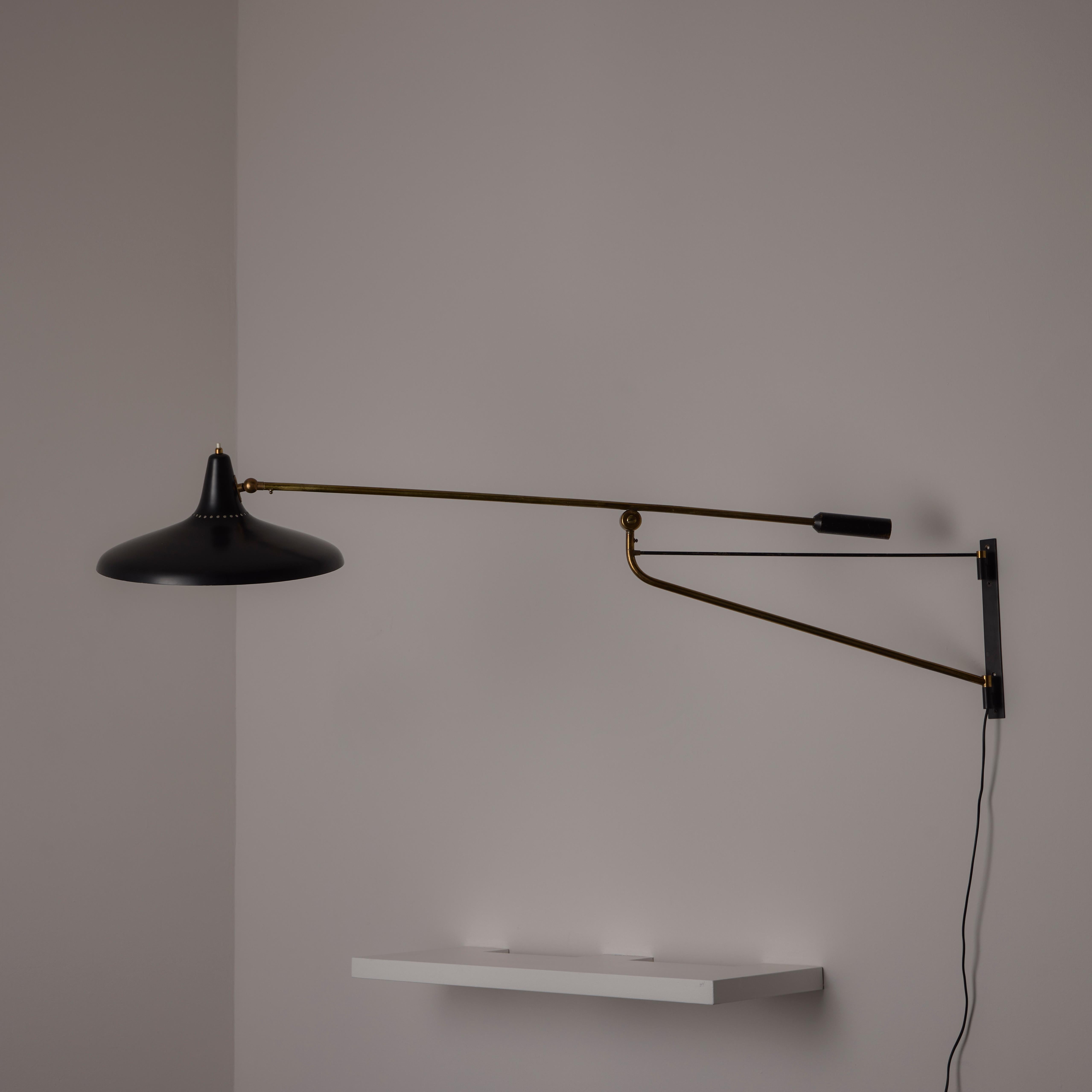 Mid-Century Modern Model 3030 Wall Light by Stilnovo (IT, 1956)