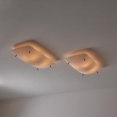 Single Model 3032/F Flush Mount by Gino Sarfatti for Arteluce