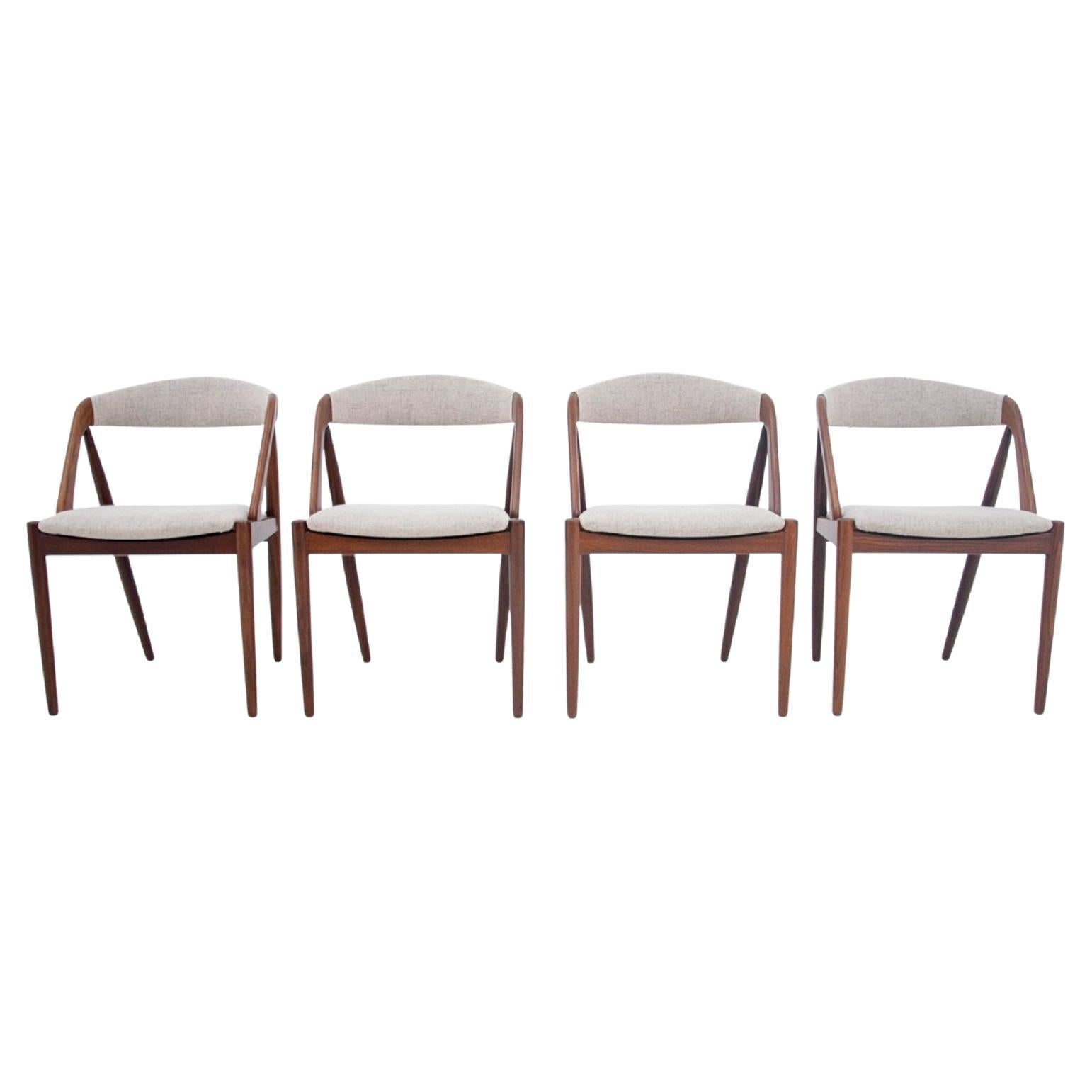 Model 31 Chairs, Designed by Kai Kristiansen, Denmark, 1960s
