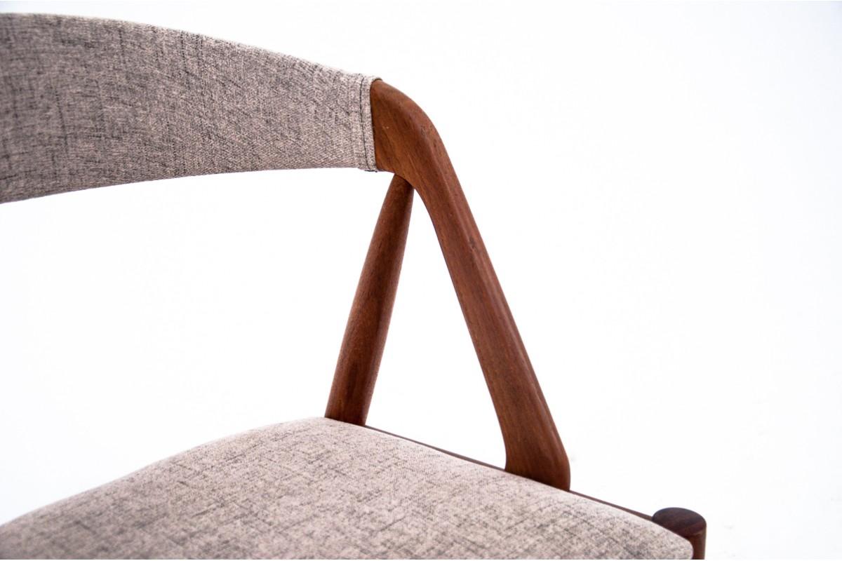 Teak Model 31 dining chairs by Kai Kristiansen, Denmark, 1960s. Set of 6. For Sale