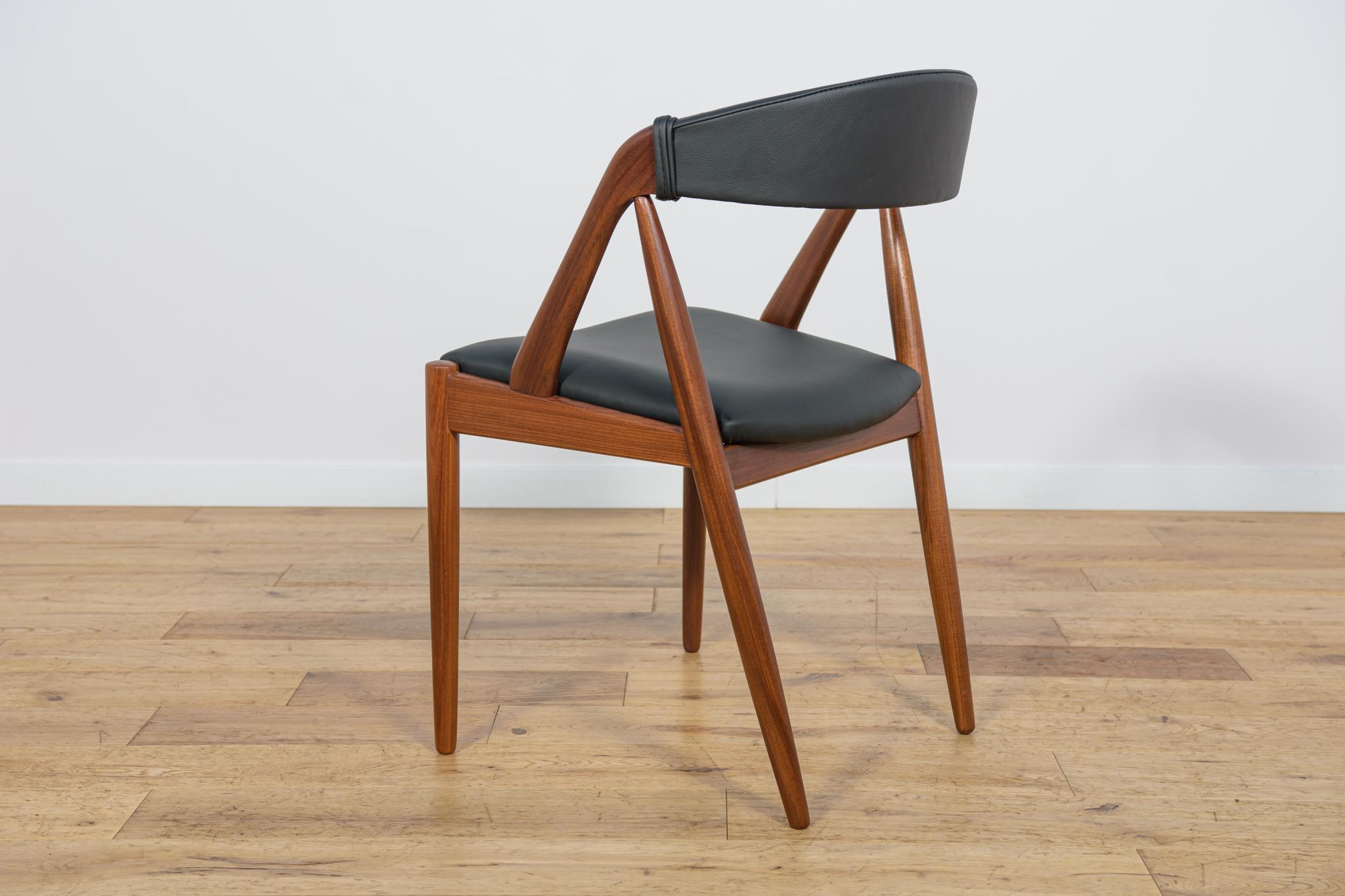 Model 31 Dining Chairs by Kai Kristiansen for Schou Andersen, Denmark, 1960s. For Sale 2