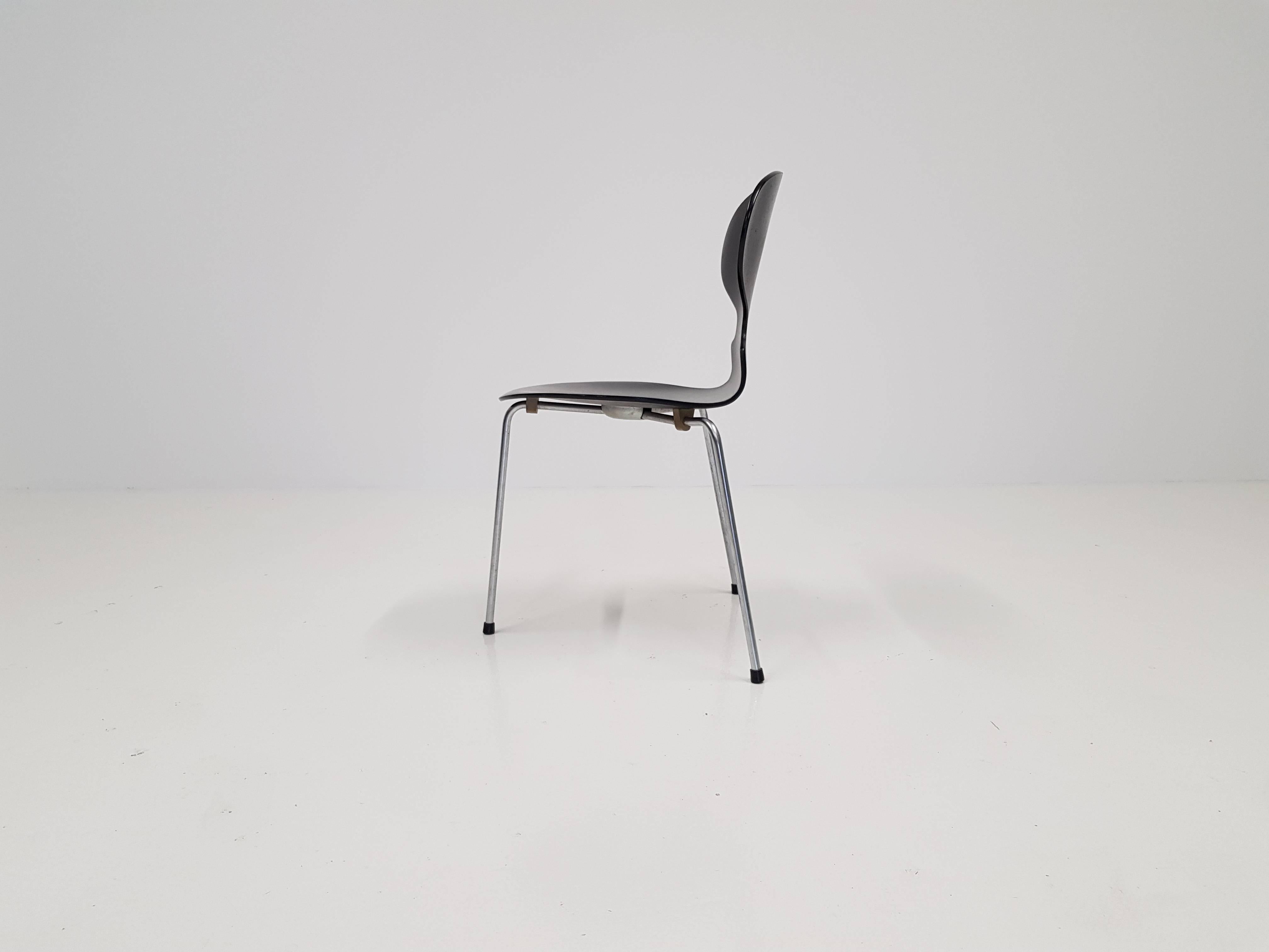 20th Century Model 3100 'Ant' Chair by Arne Jacobsen for Fritz Hansen, Designed, 1952