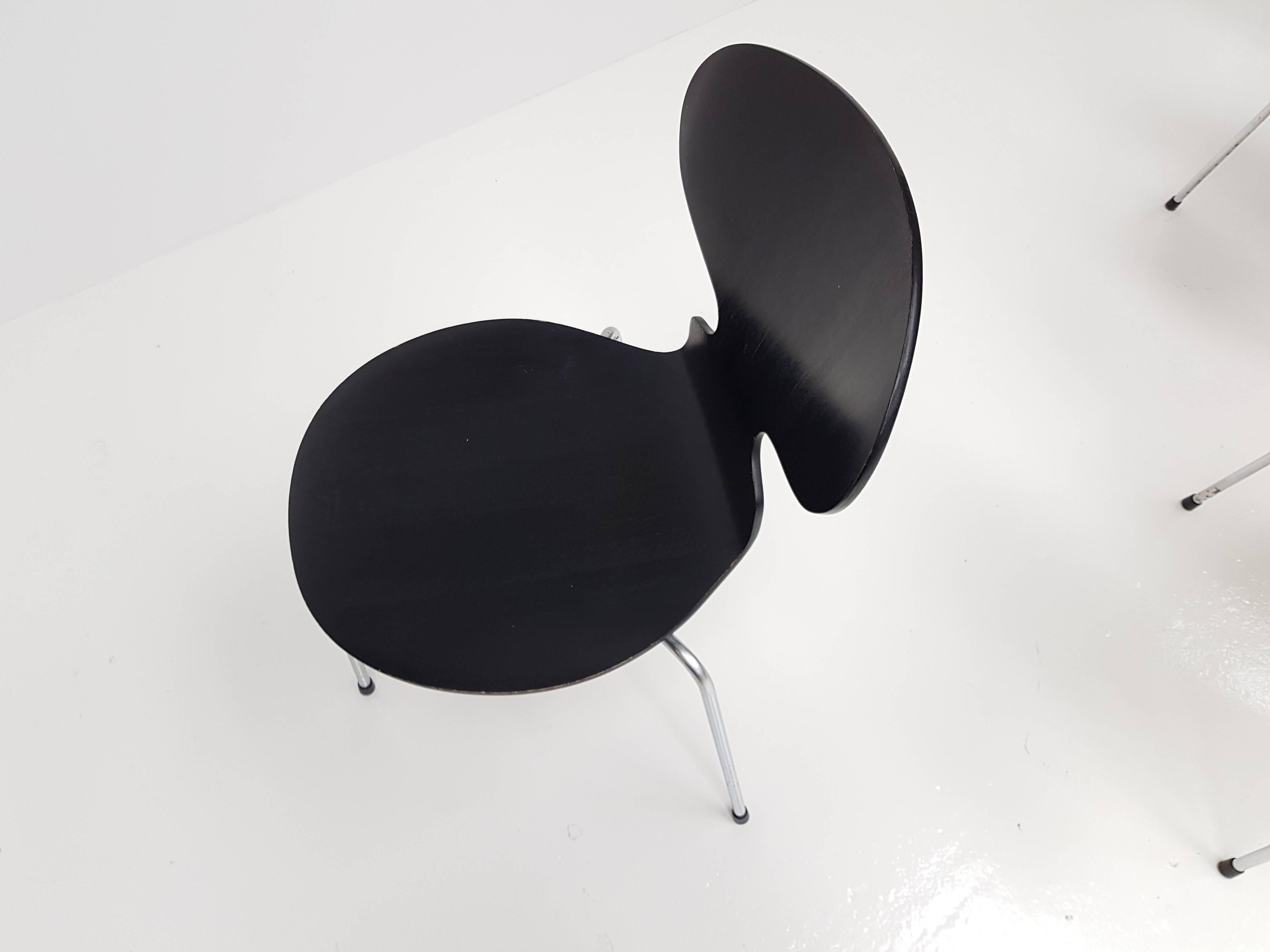 Model 3100 'Ant' Chairs by Arne Jacobsen for Fritz Hansen, Designed 1952 1