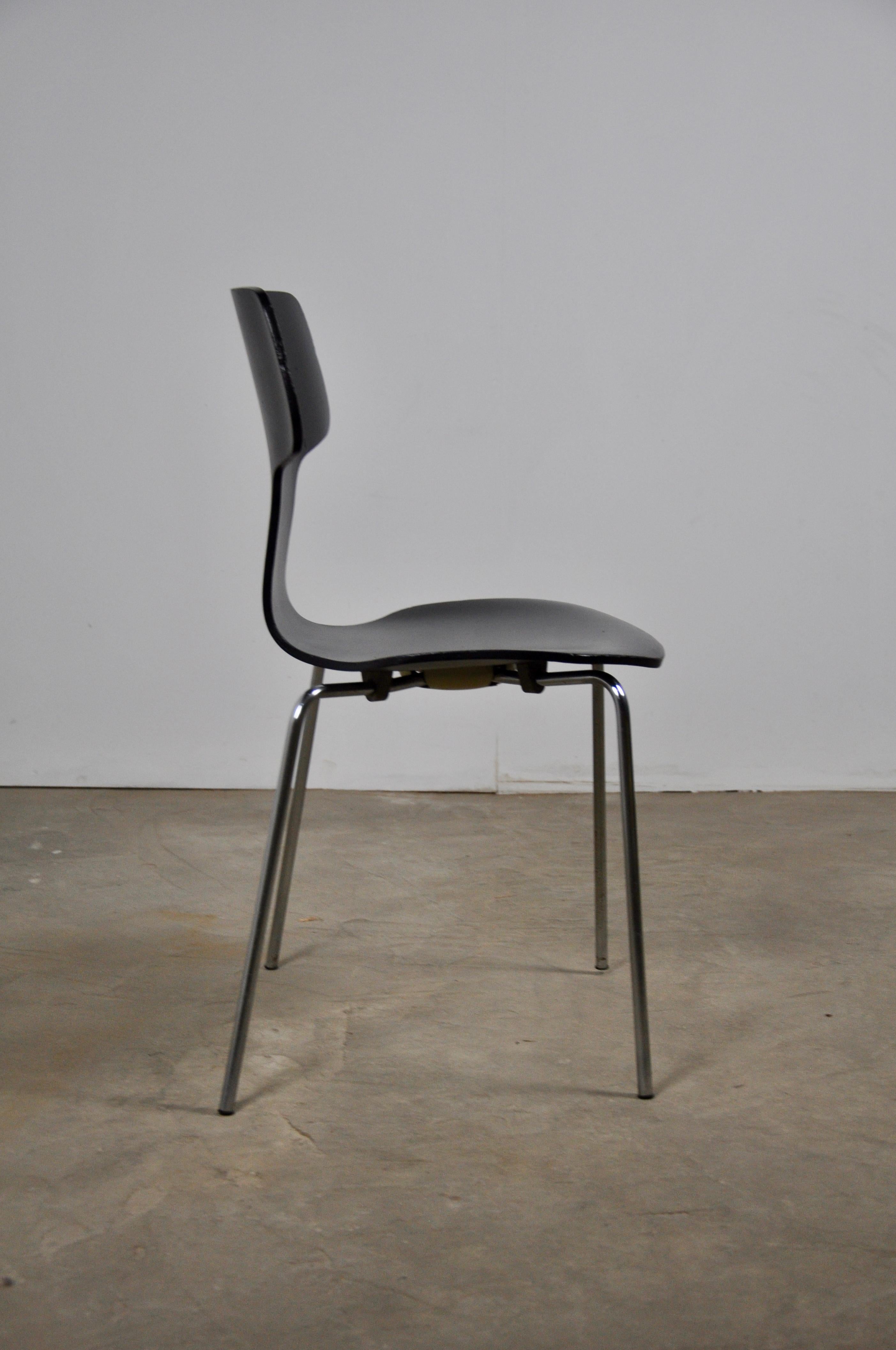 Model 3103 Hammer Chair by Arne Jacobsen for Fritz Hansen, 1960s 4