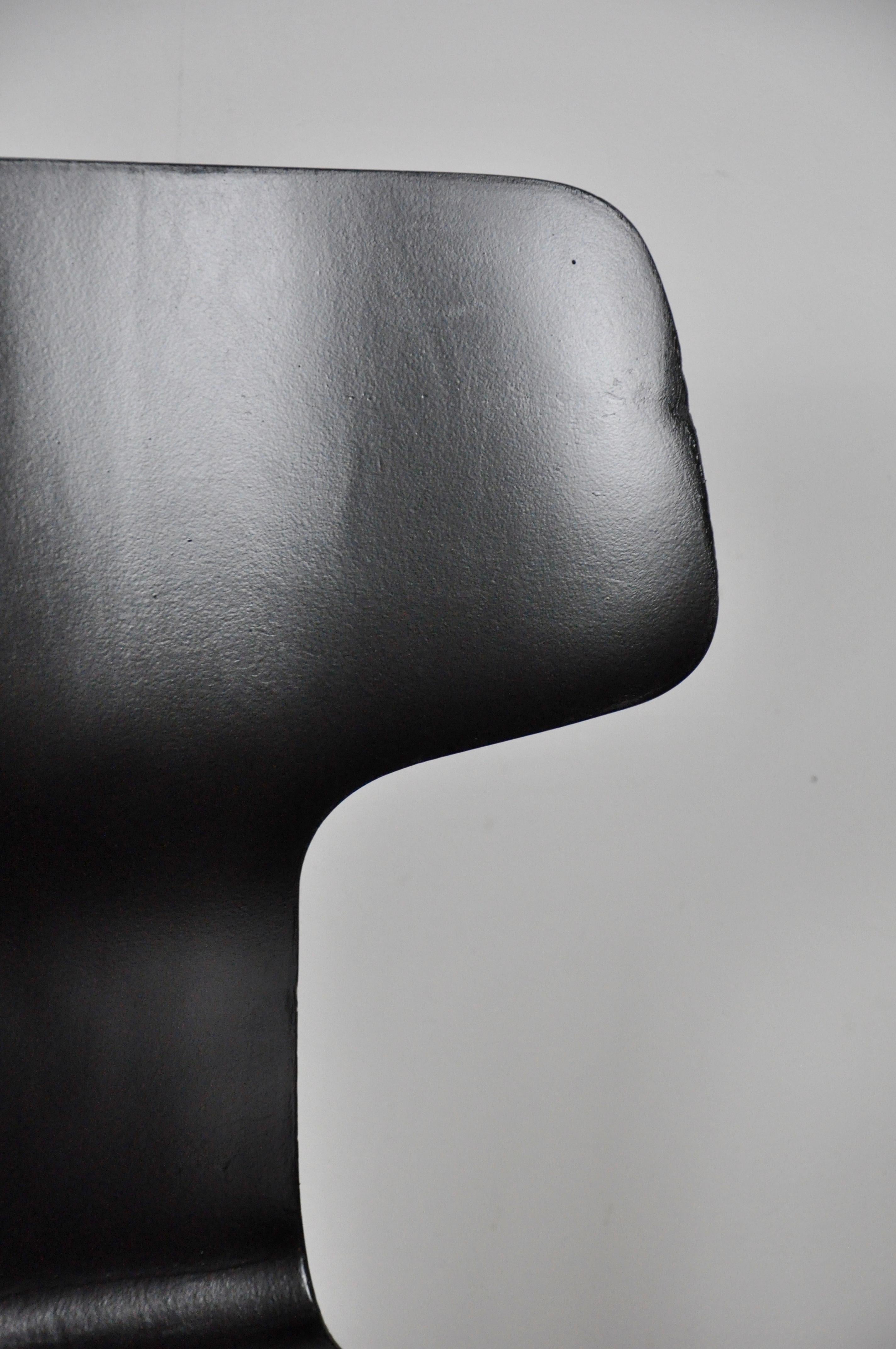 Danish Model 3103 Hammer Chair by Arne Jacobsen for Fritz Hansen, 1960s