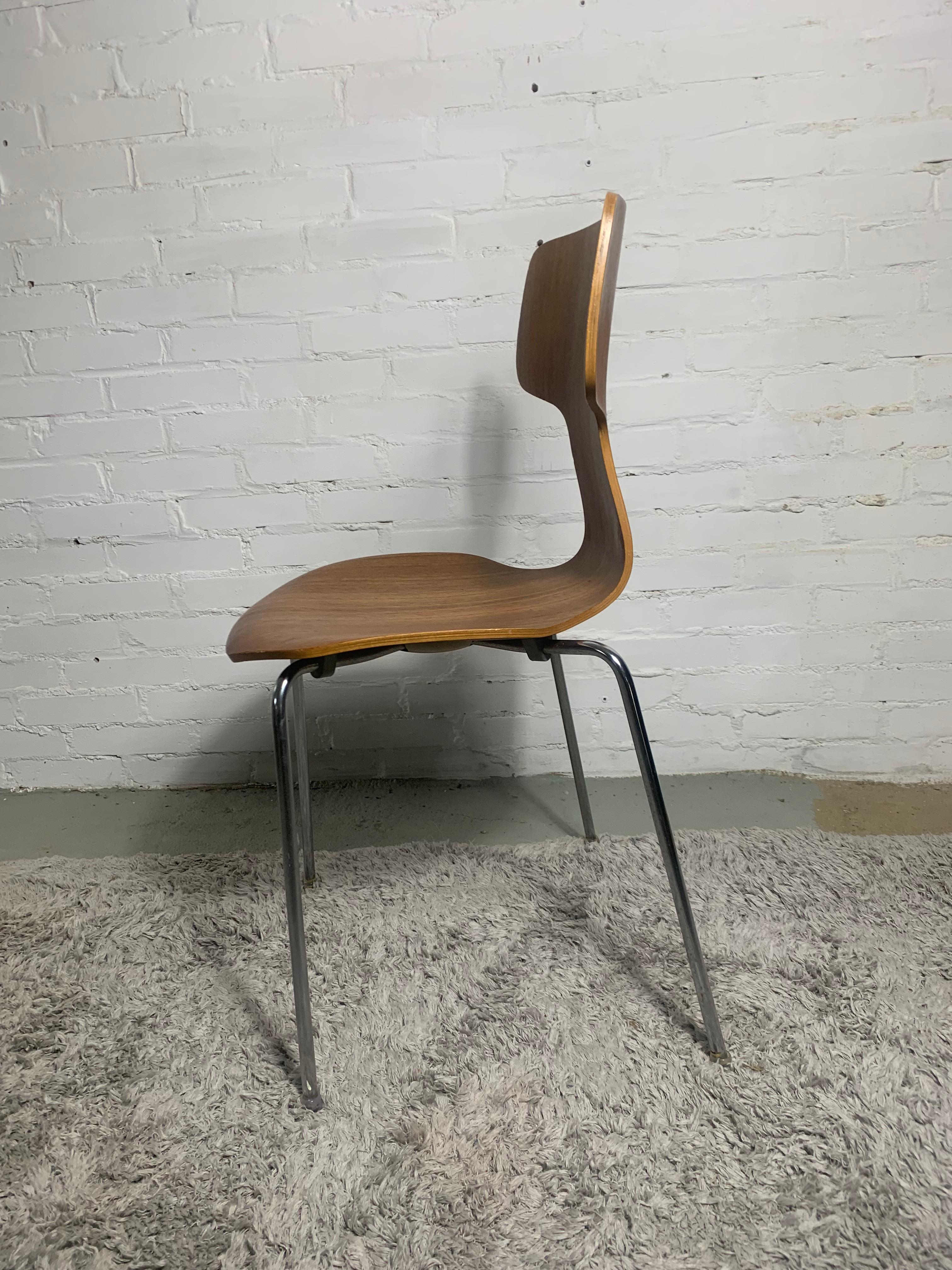 Danish Model 3103 Hammer Chair by Arne Jacobsen for Fritz Hansen, 1960s