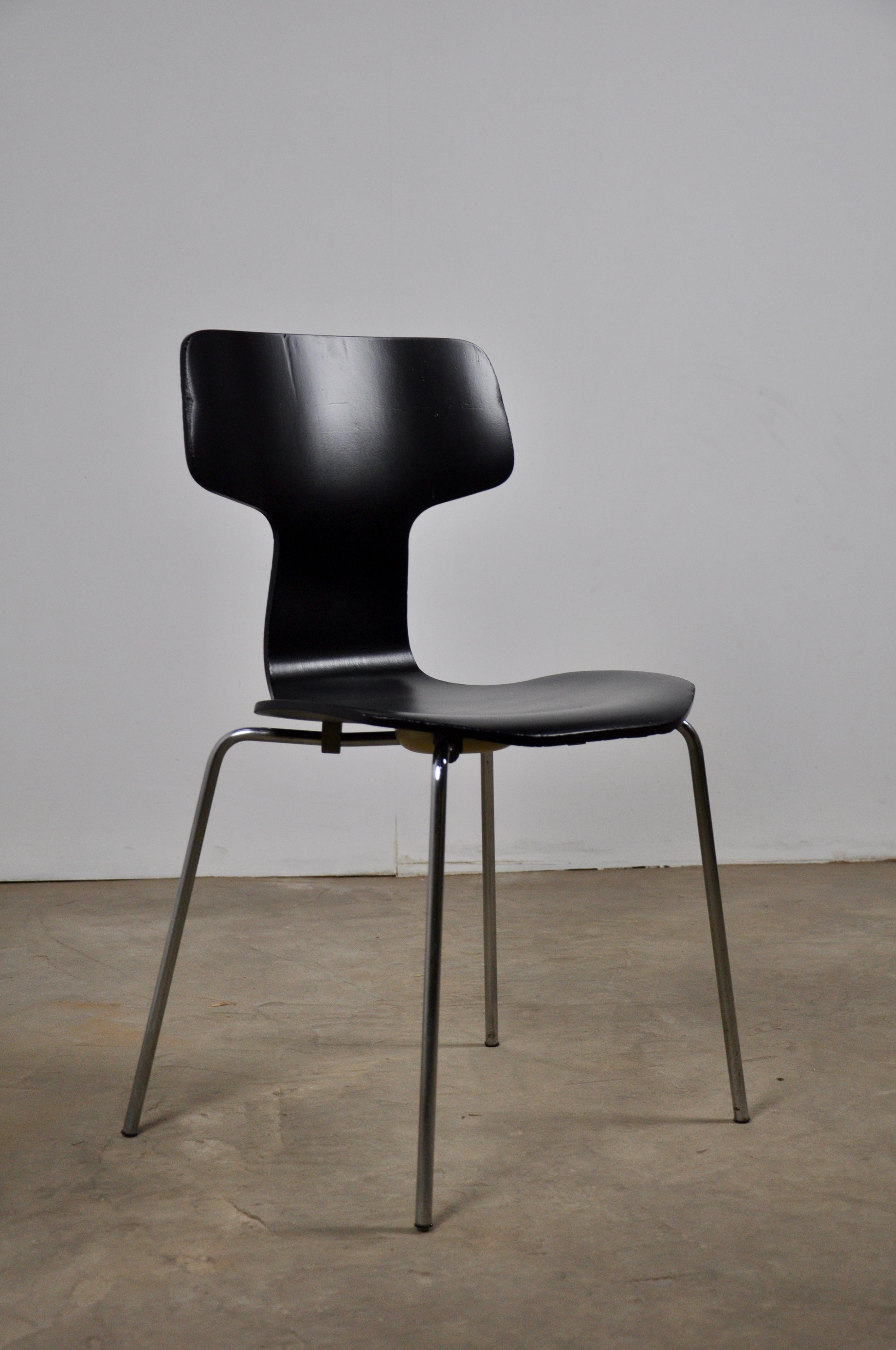 Model 3103 Hammer Chair by Arne Jacobsen for Fritz Hansen, 1960s 2