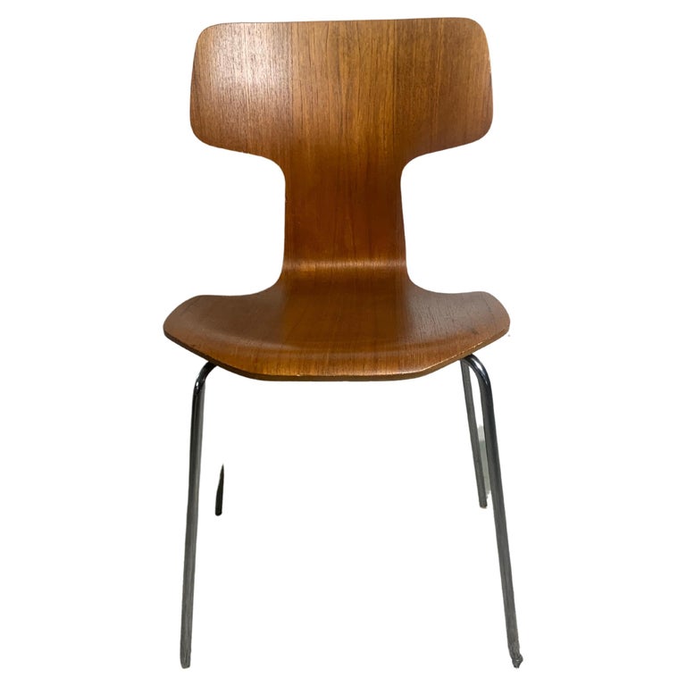 Model 3103 Hammer Chair by Arne Jacobsen for Fritz Hansen, 1960s at 1stDibs  | harmmer modern chair, arne jacobsen hammer chair