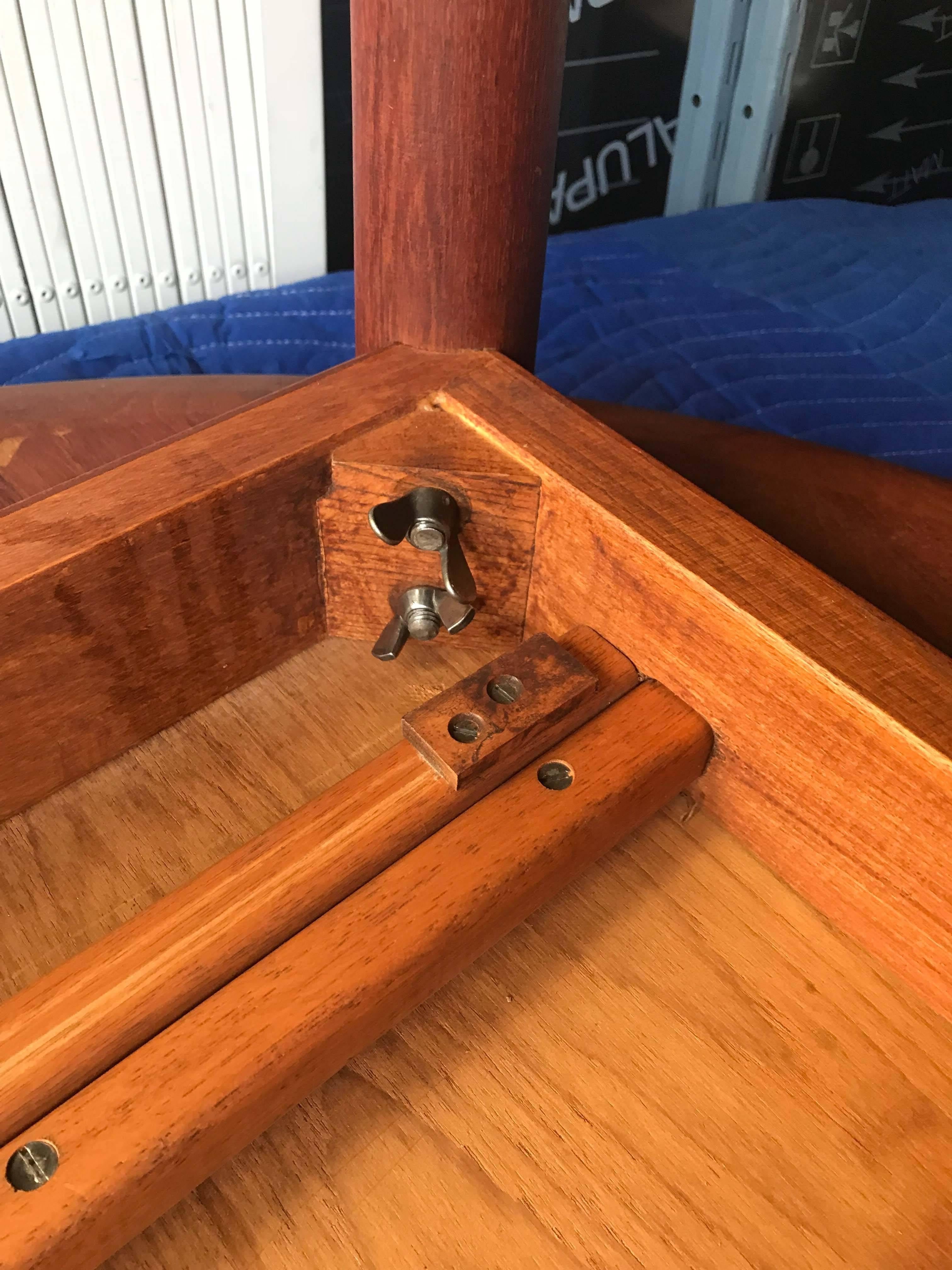 Teak Model 311 Table by Peter Hvidt & Orla Mølgaard-Nielsen for Søborg Møbler For Sale