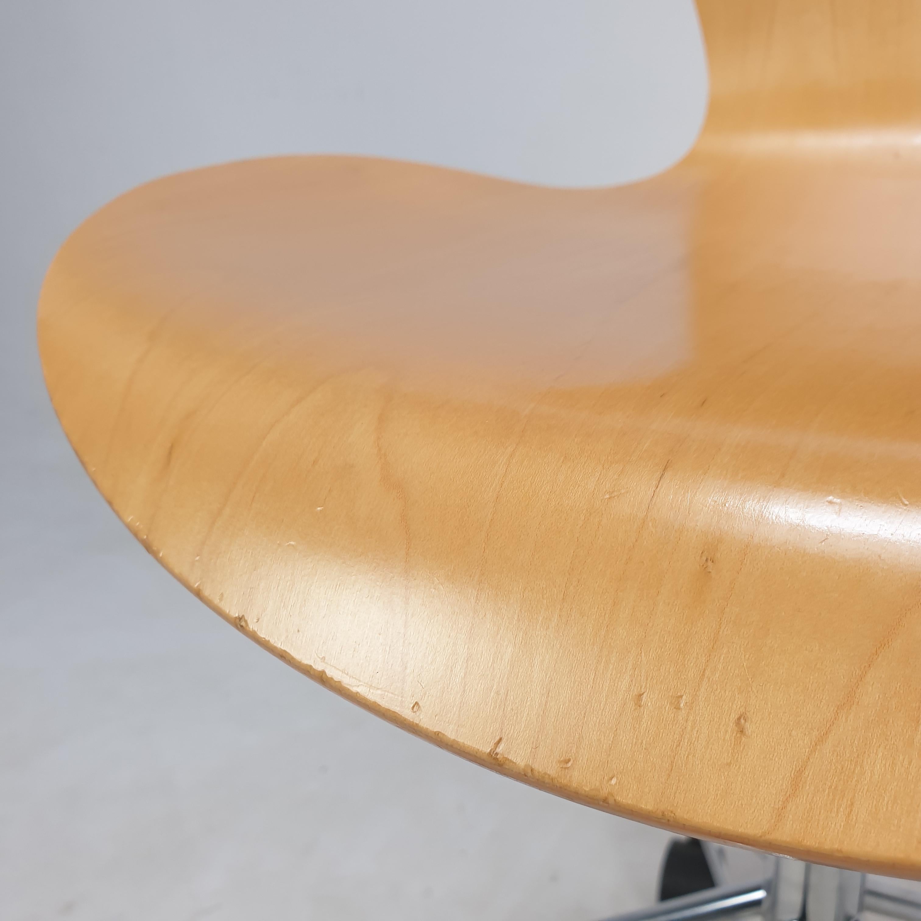 Model 3117 Office Swivel Chair by Arne Jacobsen for Fritz Hansen, 1994 For Sale 9