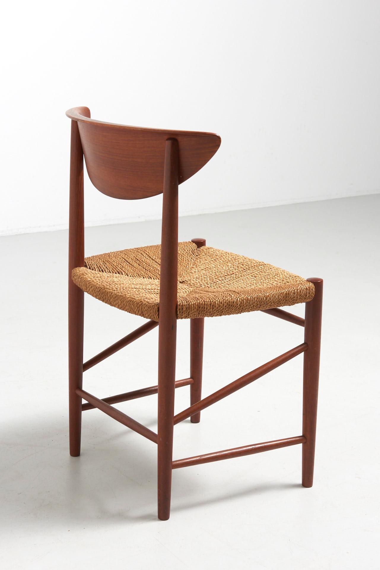Danish Model 316 Chair by Hvidt & Mølgaard-nielsen, 1950s