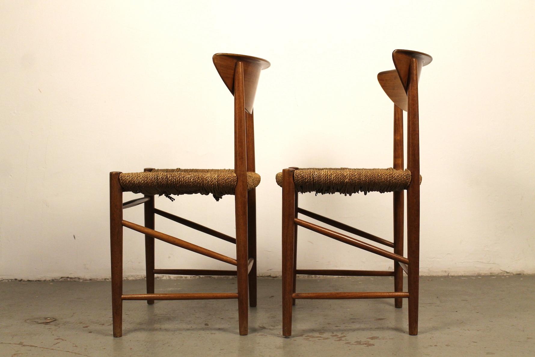 Danish Model 316 Dining chairs by Søborg Møbelfabrik, set of 2