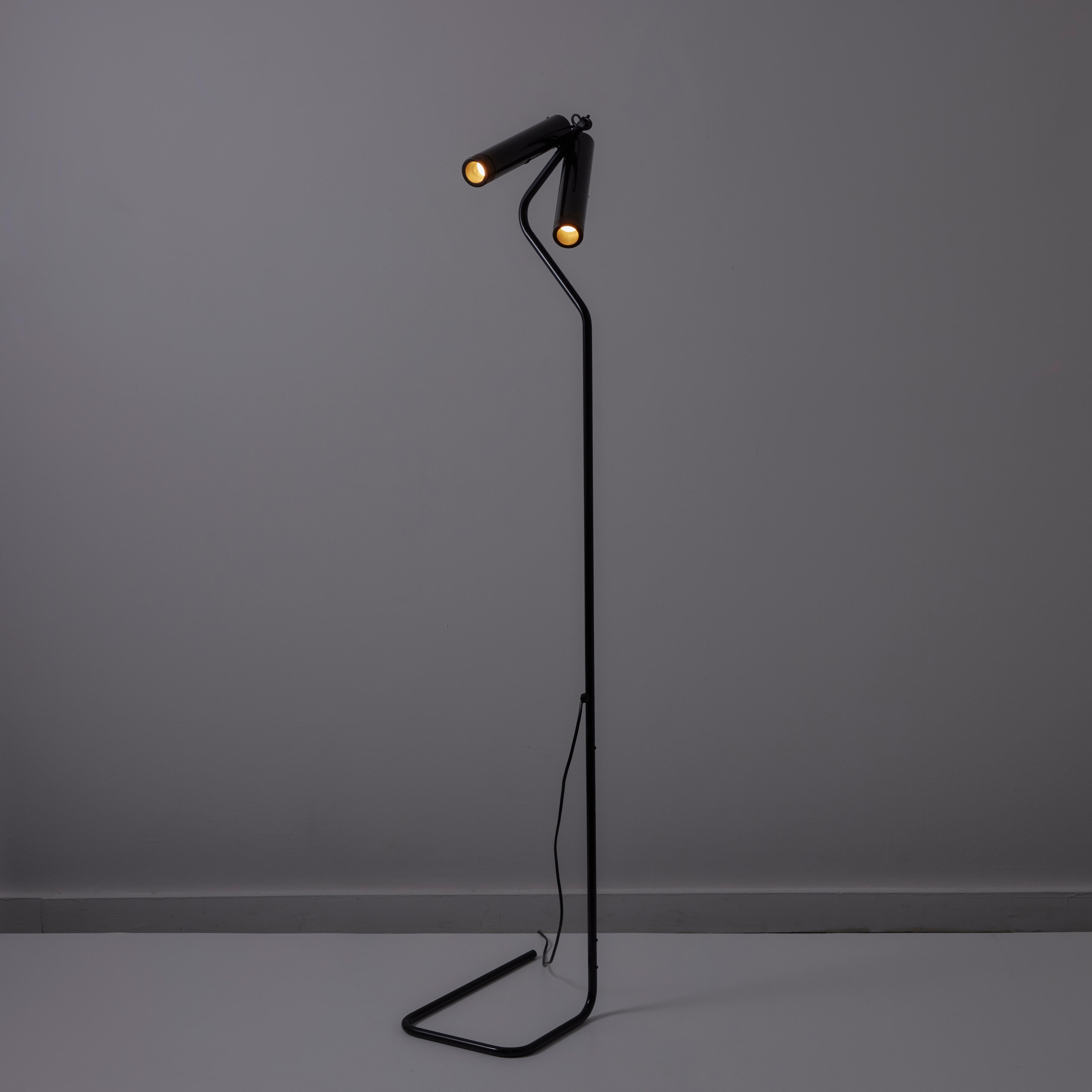 Late 20th Century Model 321 'Idomedue' Floor Lamp by Vico Magistretti for Oluce For Sale