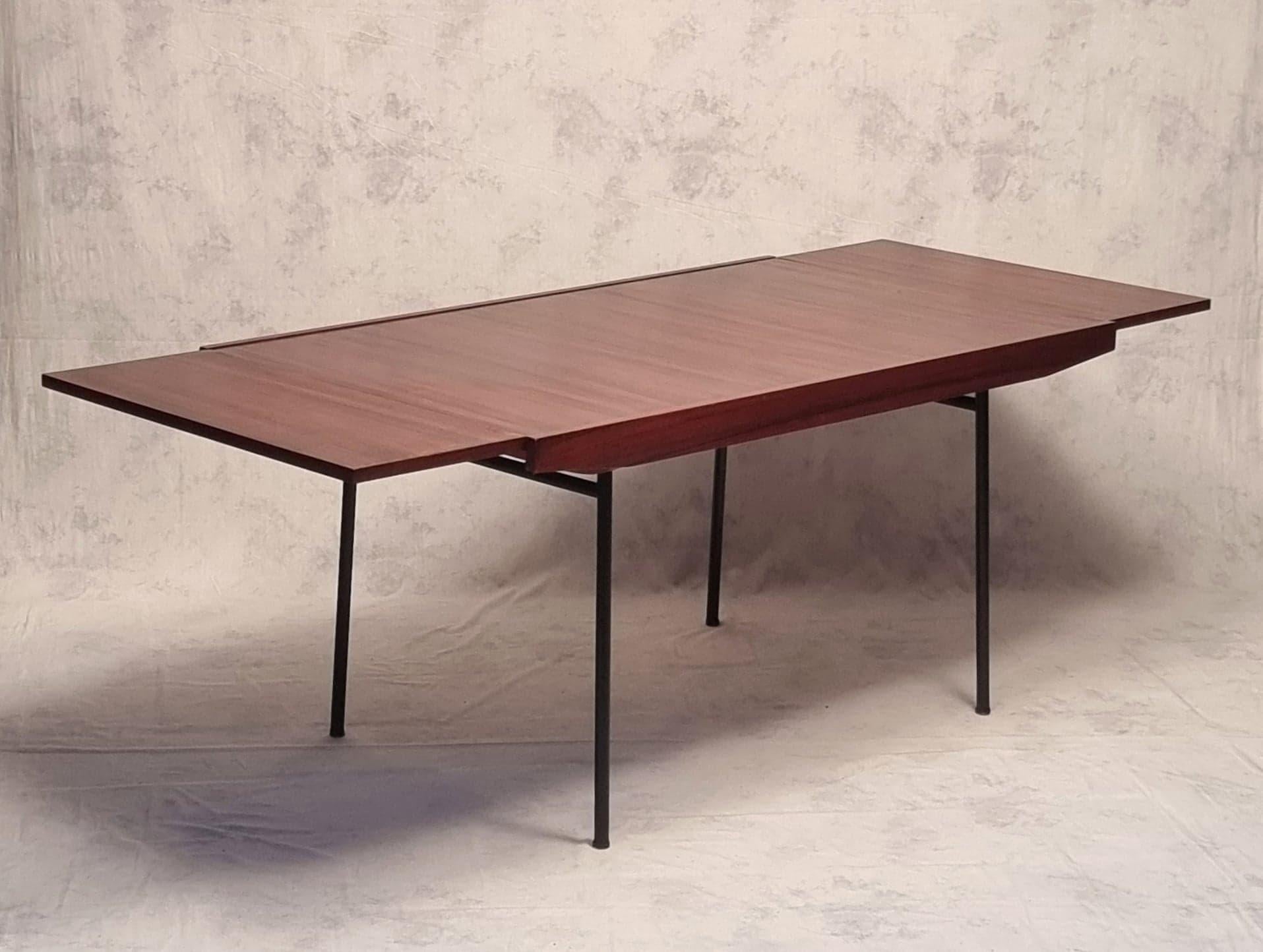 Model 324 Table by Alain Richard, Meubles TV Edition, Rosewood, Ca 1953 6